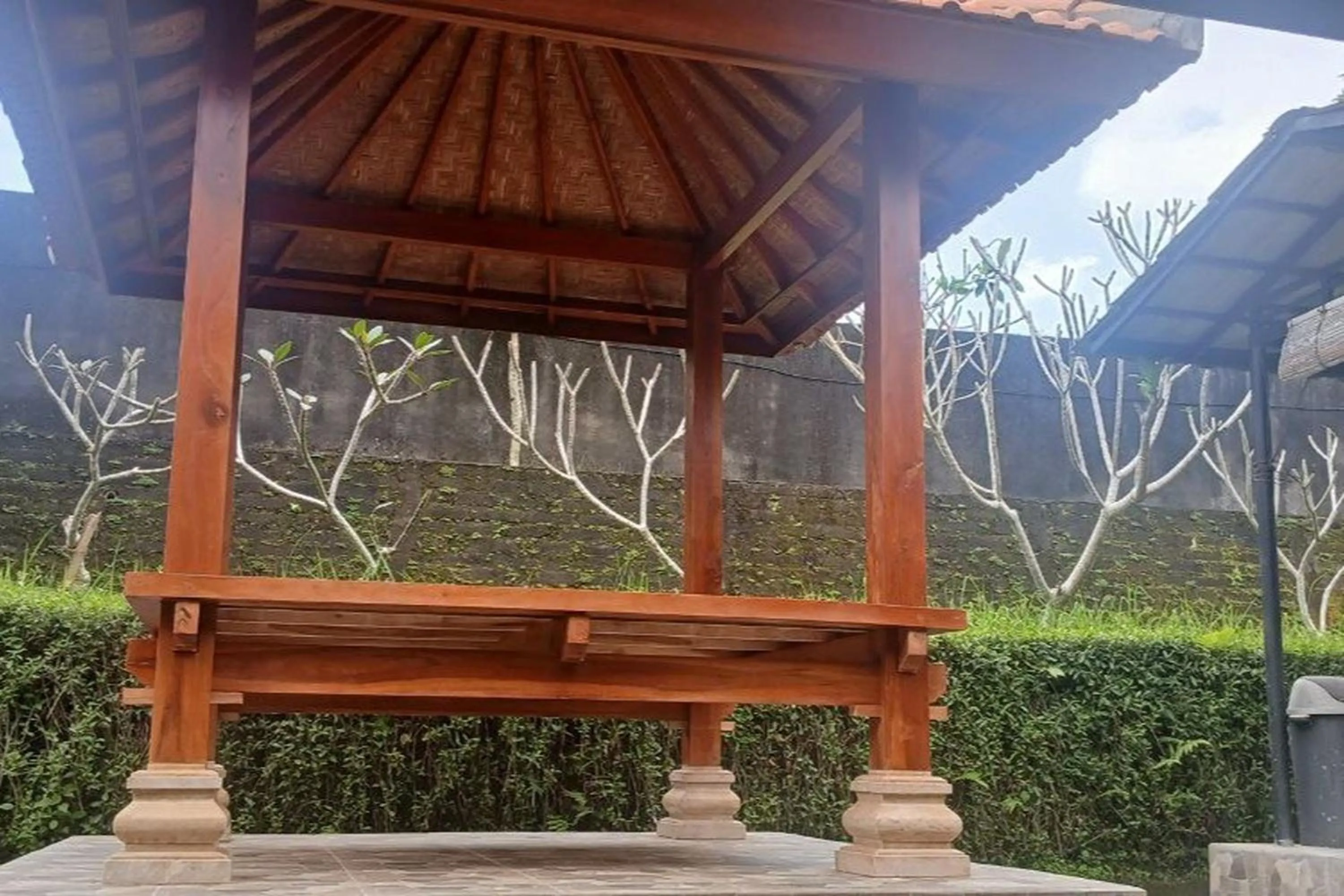 Balcony/Terrace in Mongan Homestay Beside The Belulang Hot Spring