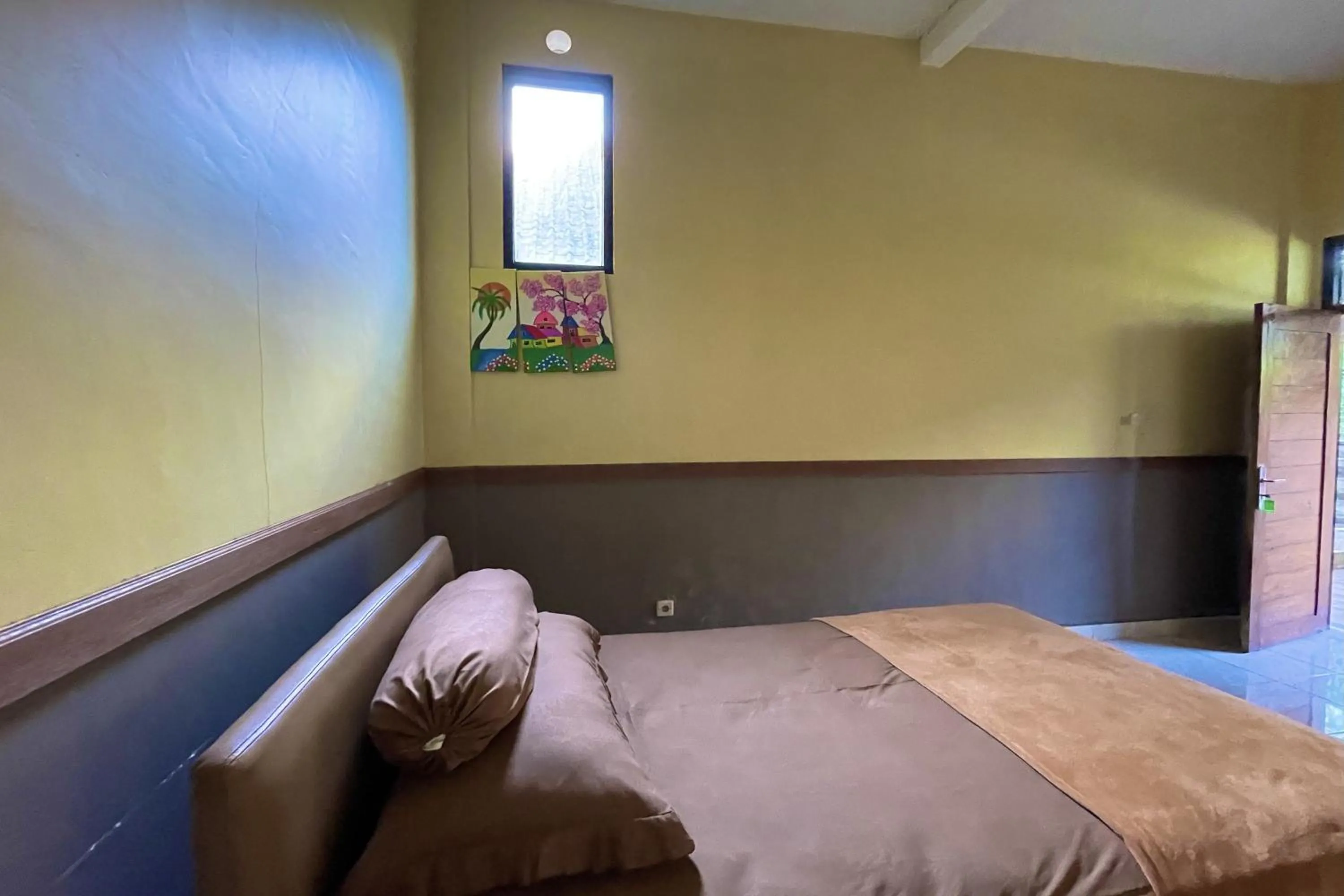 Bed in Mongan Homestay Beside The Belulang Hot Spring