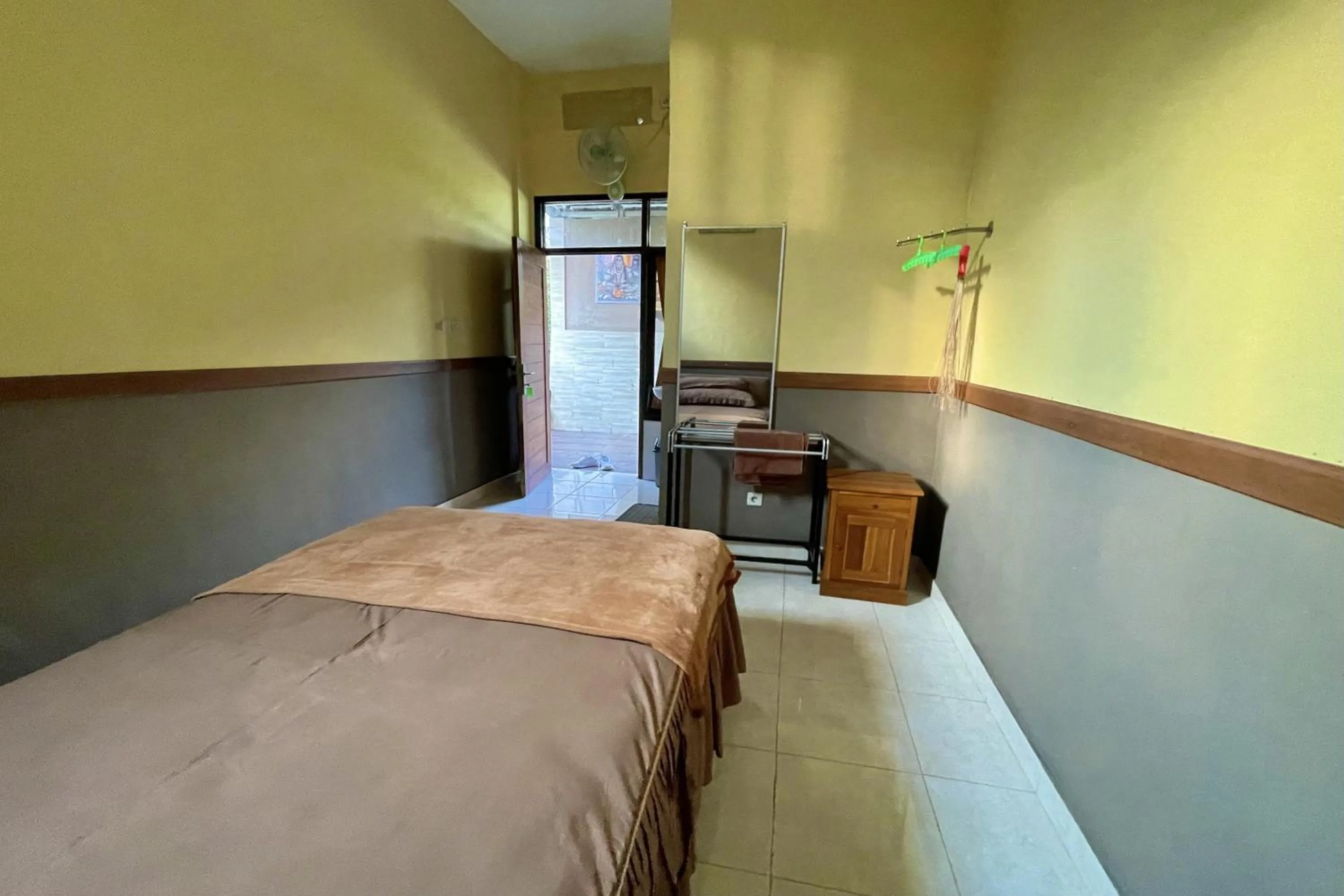 Bed in Mongan Homestay Beside The Belulang Hot Spring