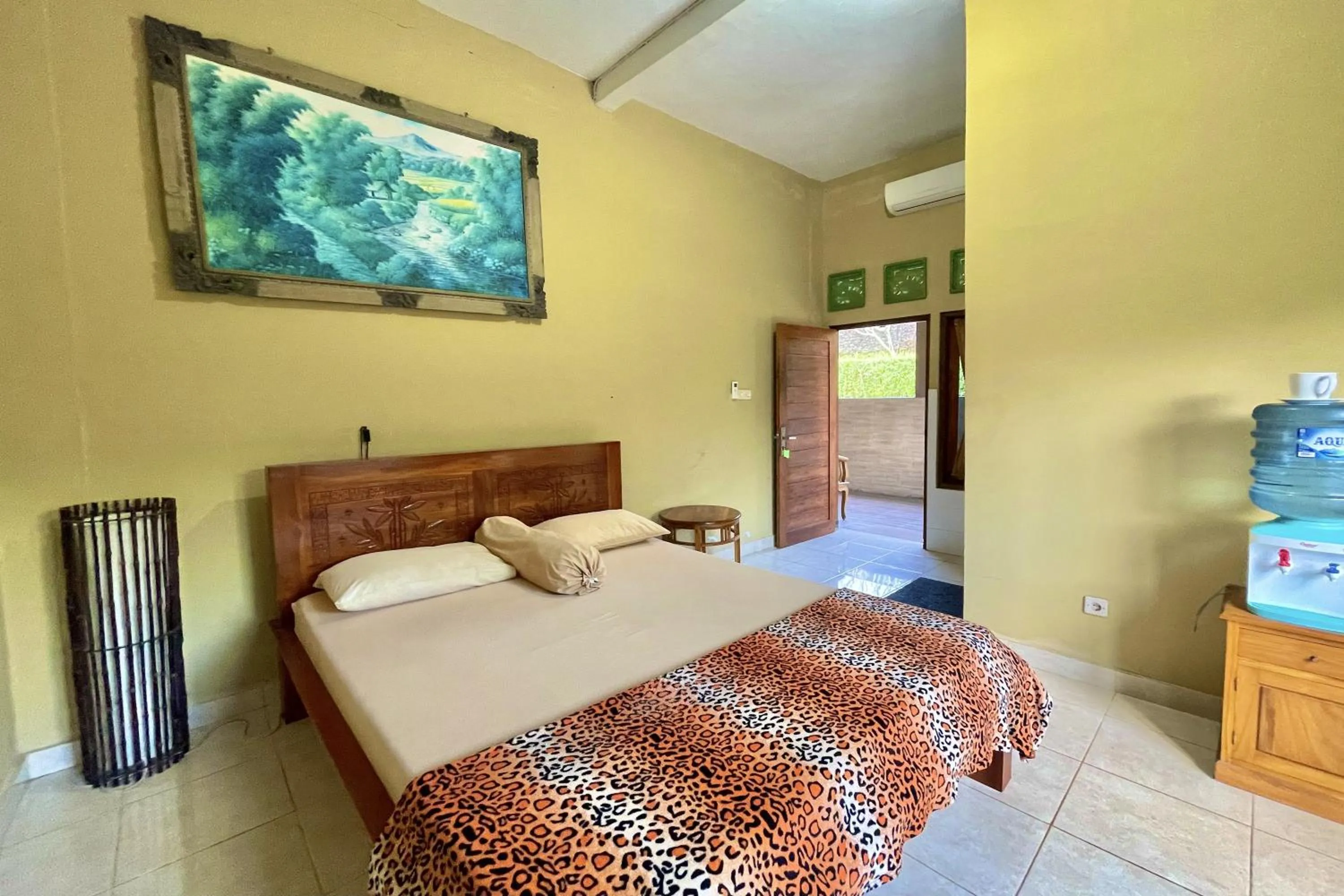 Bed in Mongan Homestay Beside The Belulang Hot Spring
