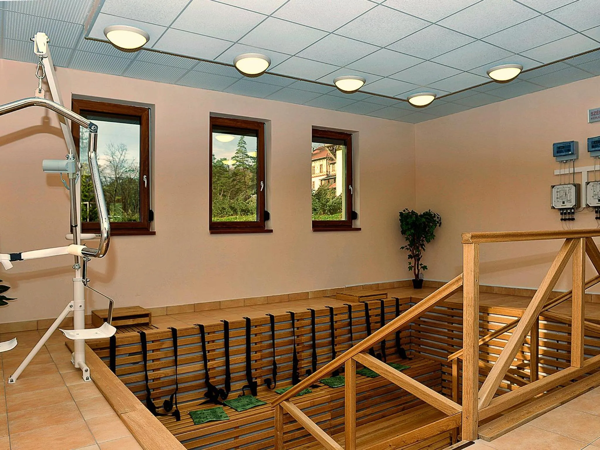 On site in Erzsébet Park Hotel