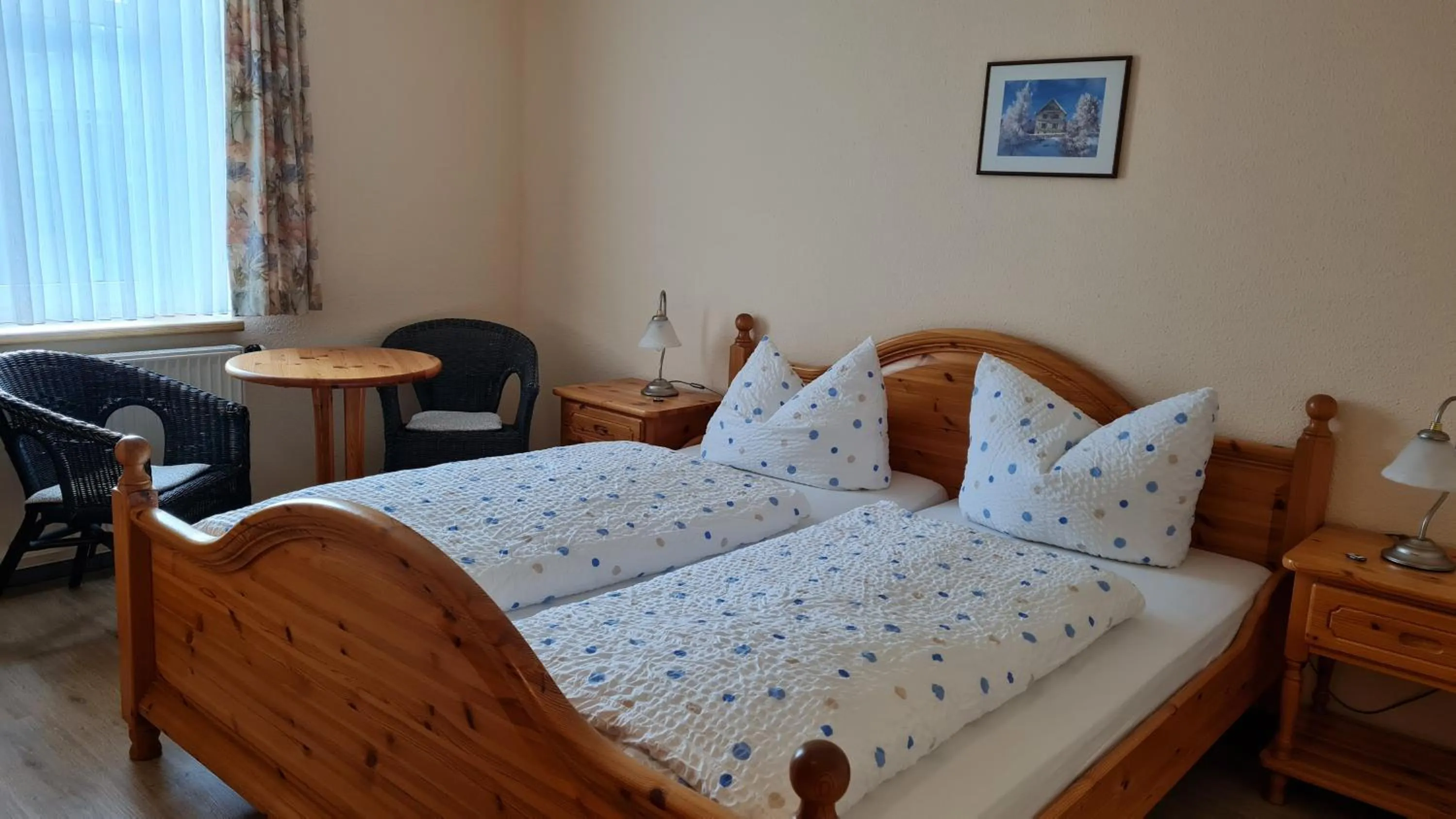Photo of the whole room, Bed in Pension Breitenborn