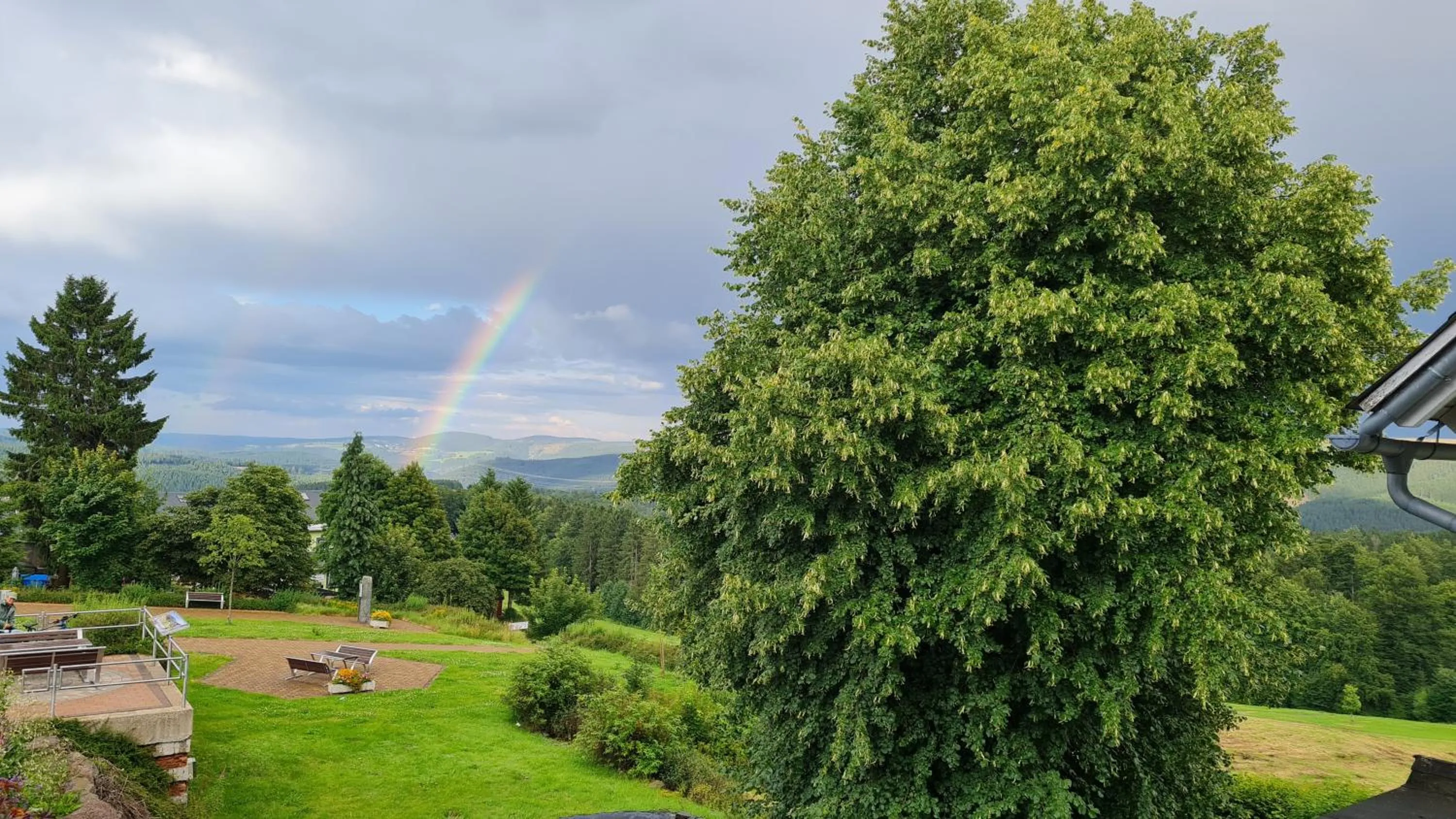 View (from property/room) in Pension Breitenborn
