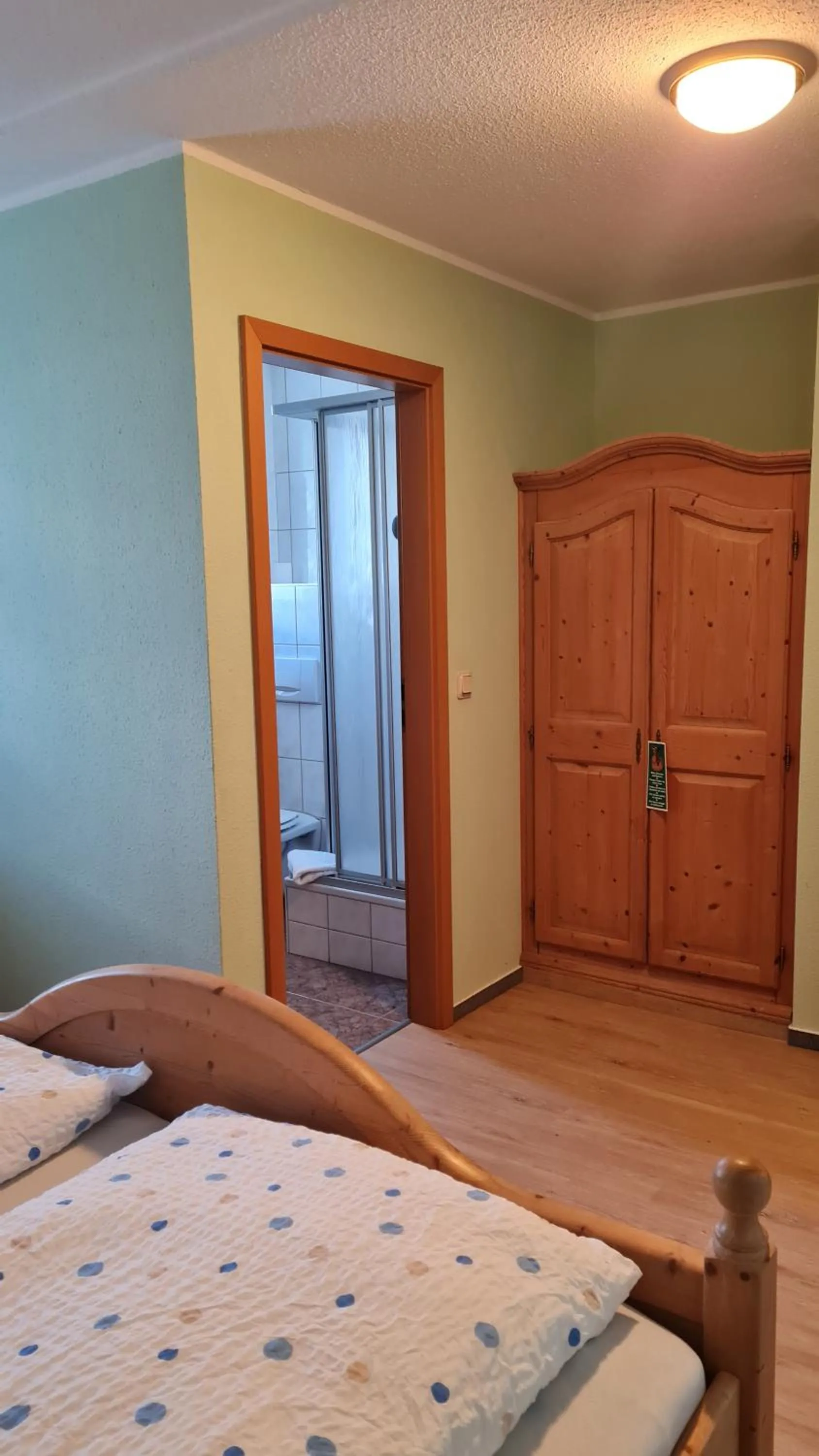 Photo of the whole room, Bed in Pension Breitenborn