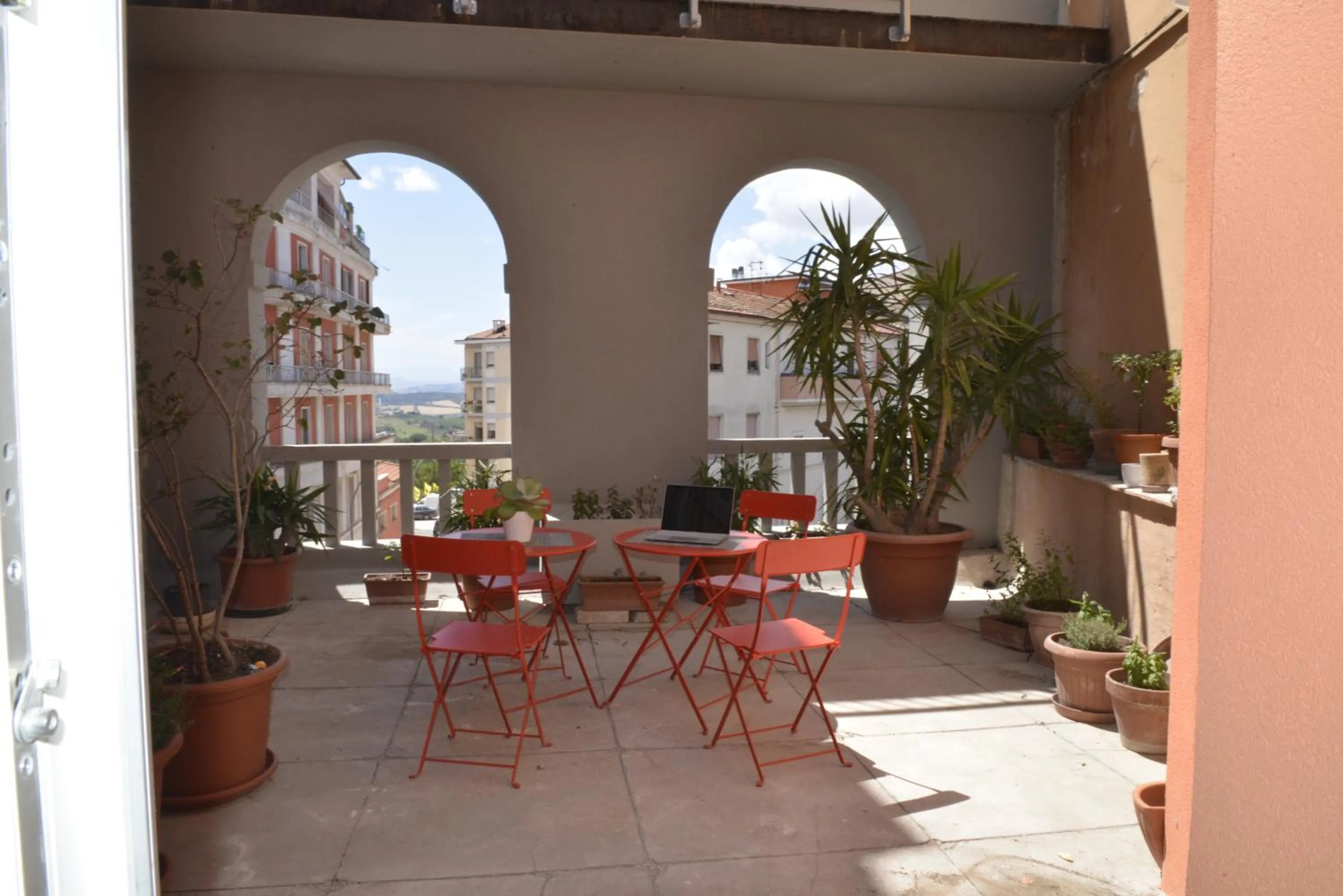 Balcony/Terrace in Appartamento Camillo