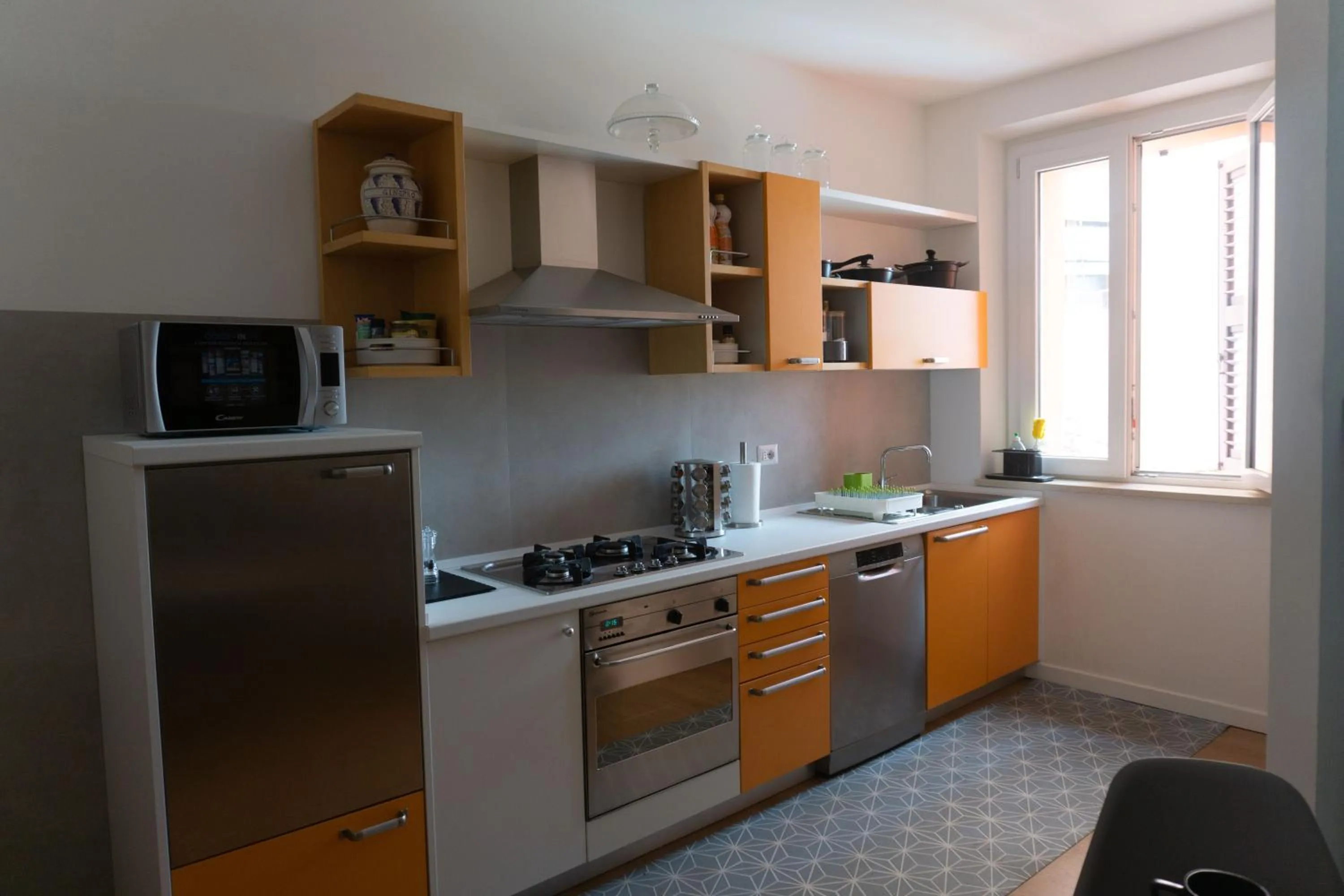 Kitchen or kitchenette in Appartamento Camillo