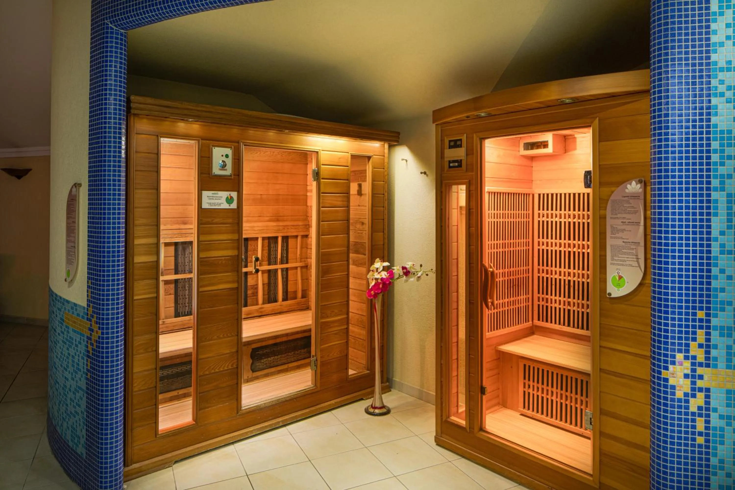 Sauna in Kristály Hotel