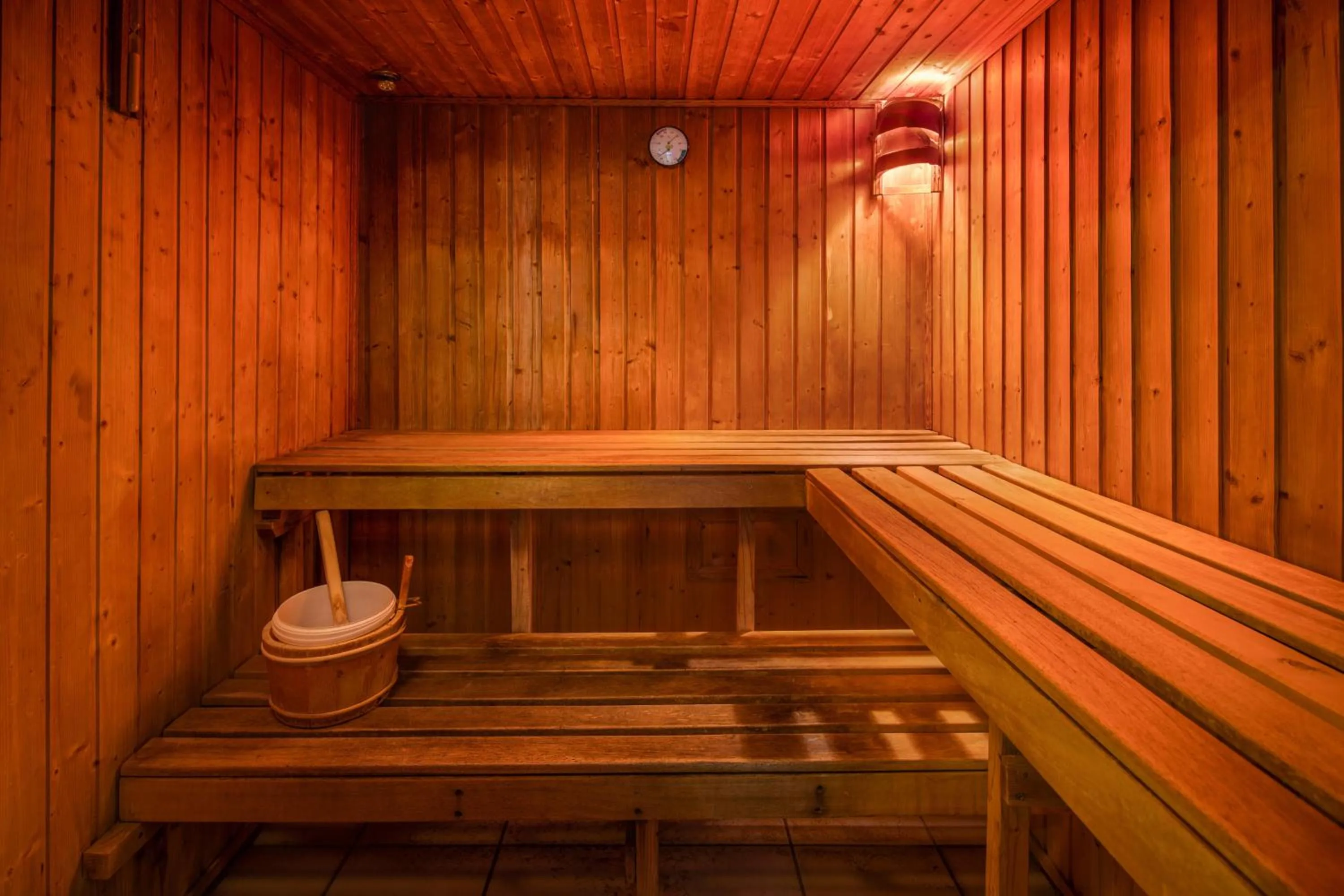 Sauna in Kristály Hotel