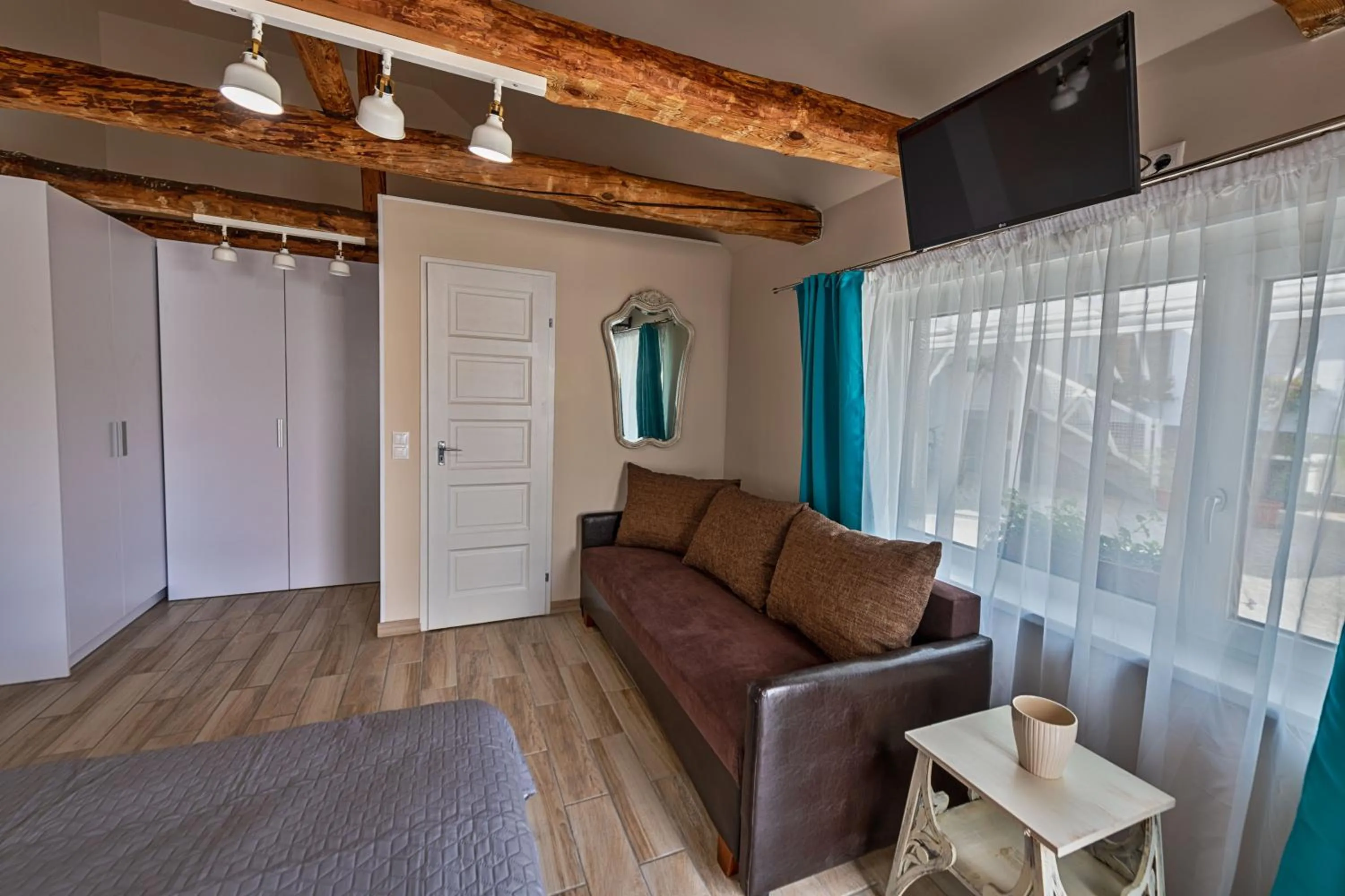 Seating area in Caesar Apartments & Rooms