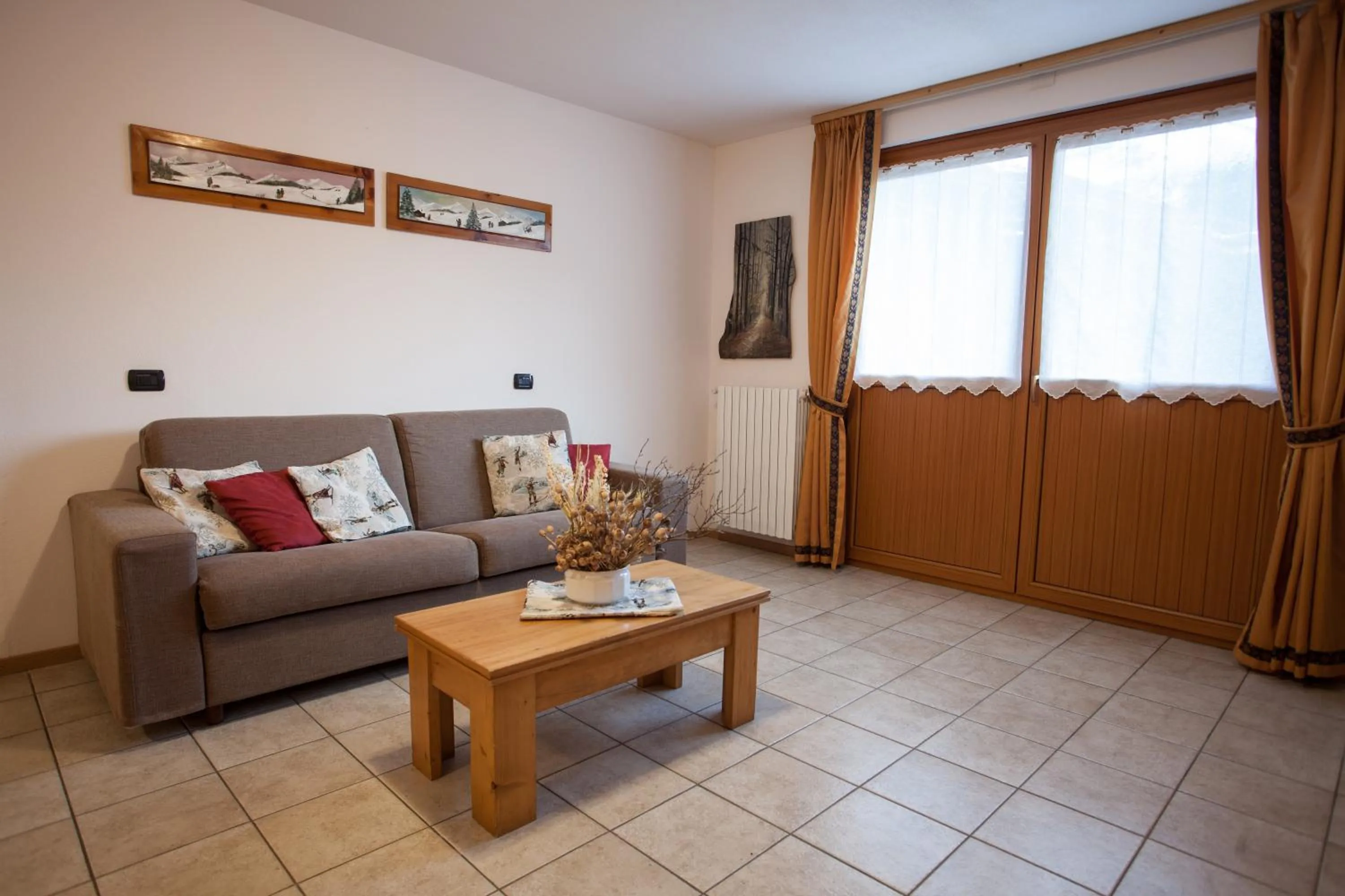 Living room in lareit appartamenti