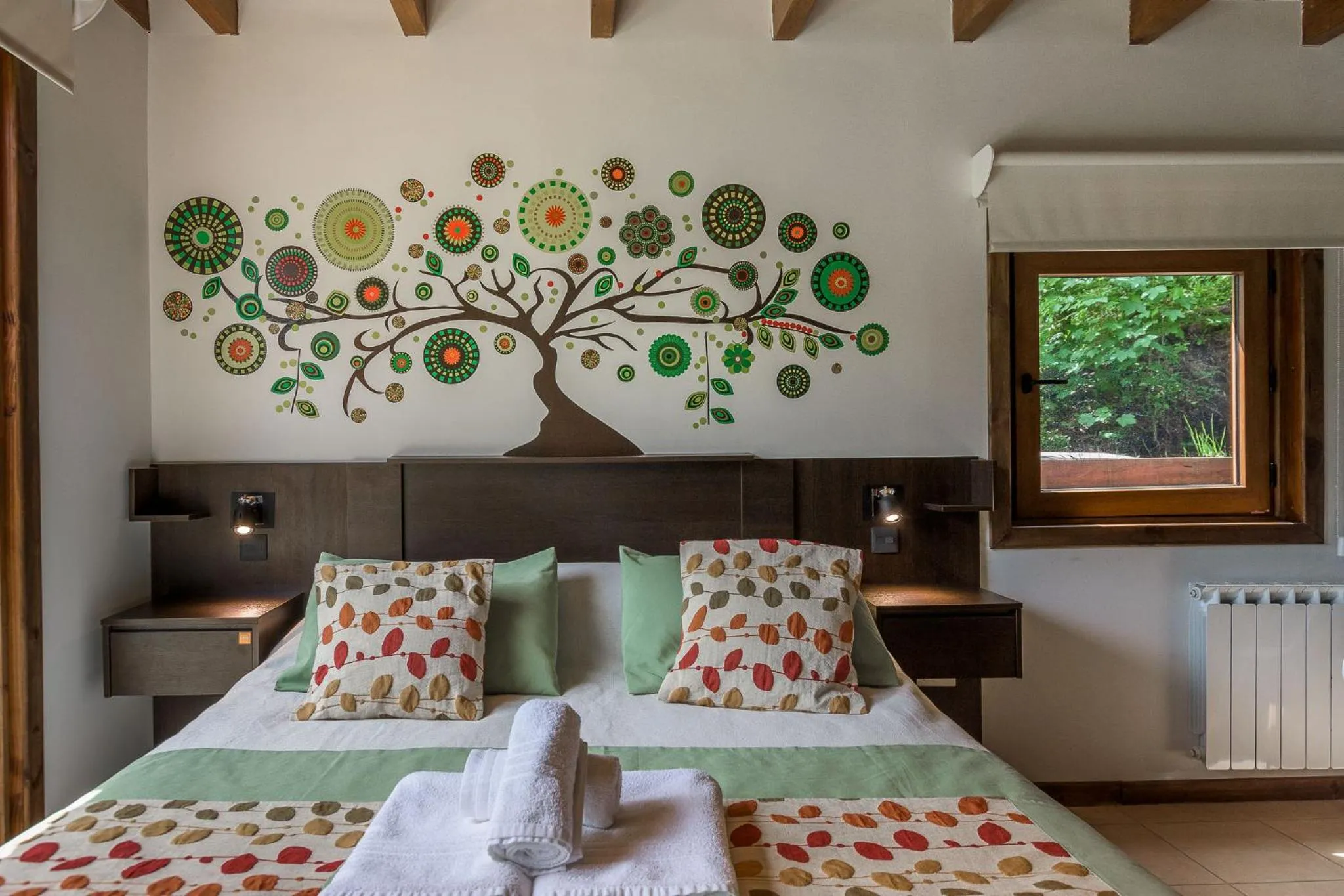 Bedroom, Bed in Solar Selvana - Casas de montaña