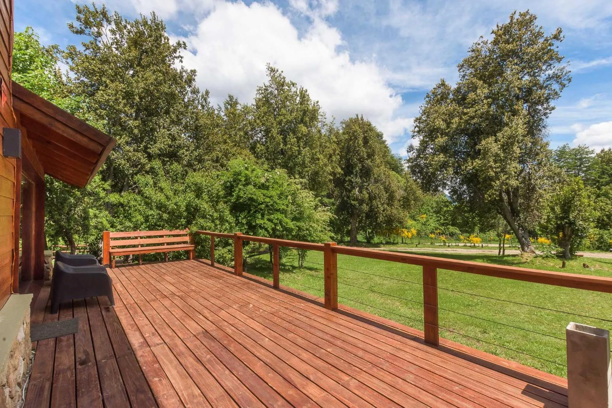 Balcony/Terrace in Solar Selvana - Casas de montaña