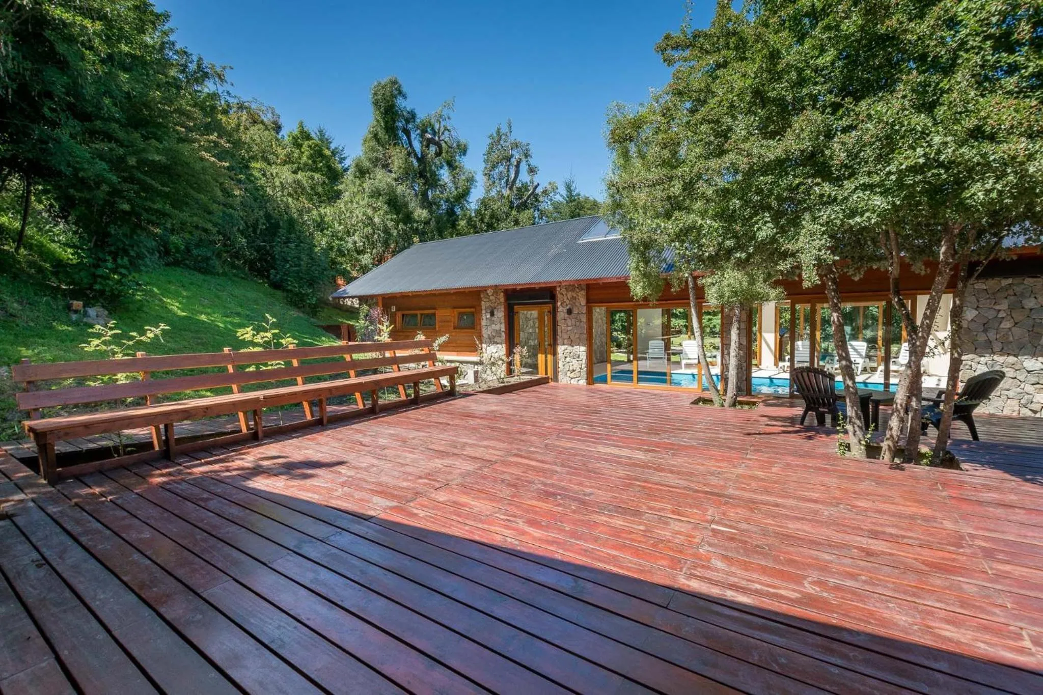 Balcony/Terrace in Solar Selvana - Casas de montaña