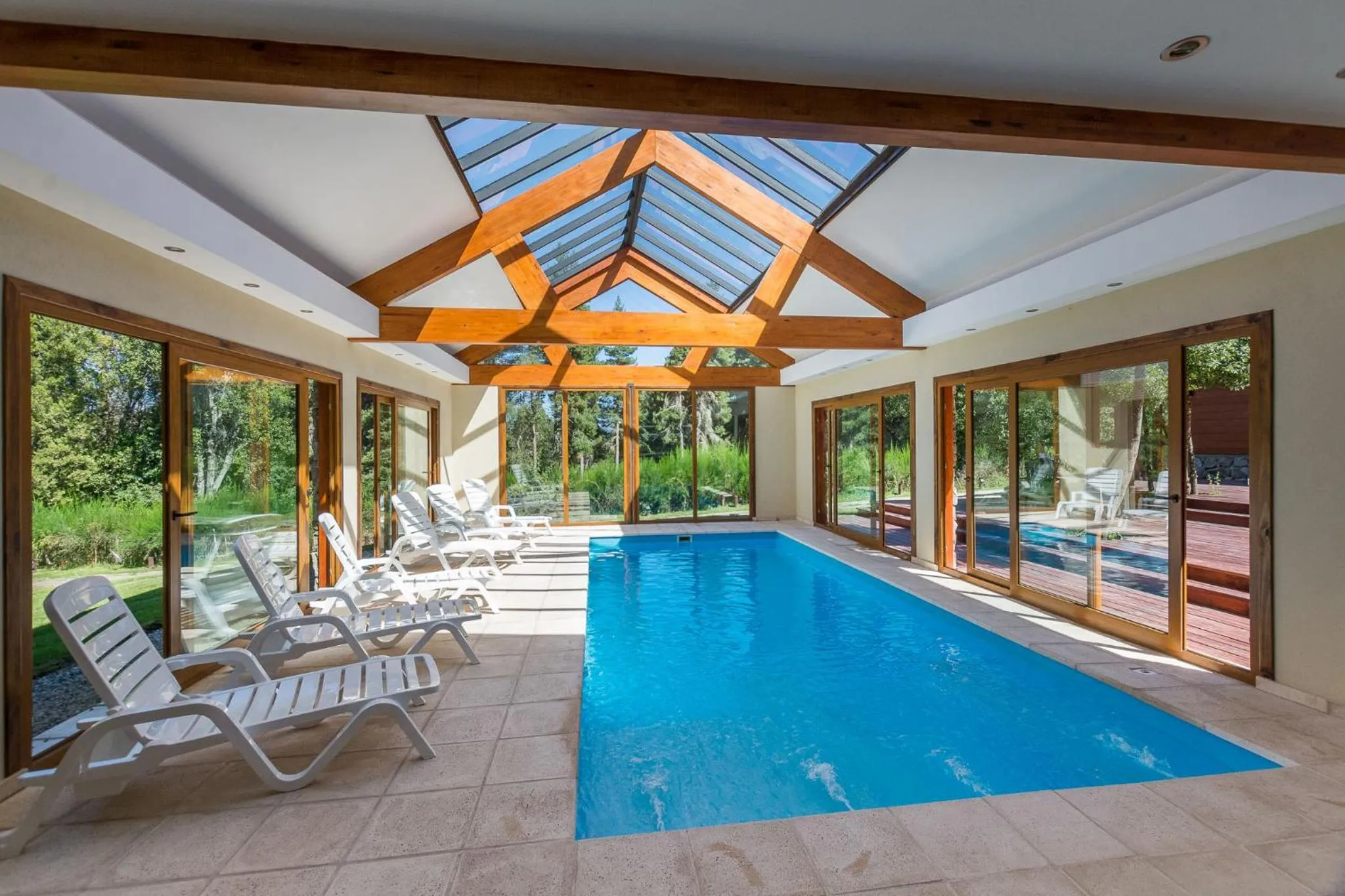 Swimming pool in Solar Selvana - Casas de montaña