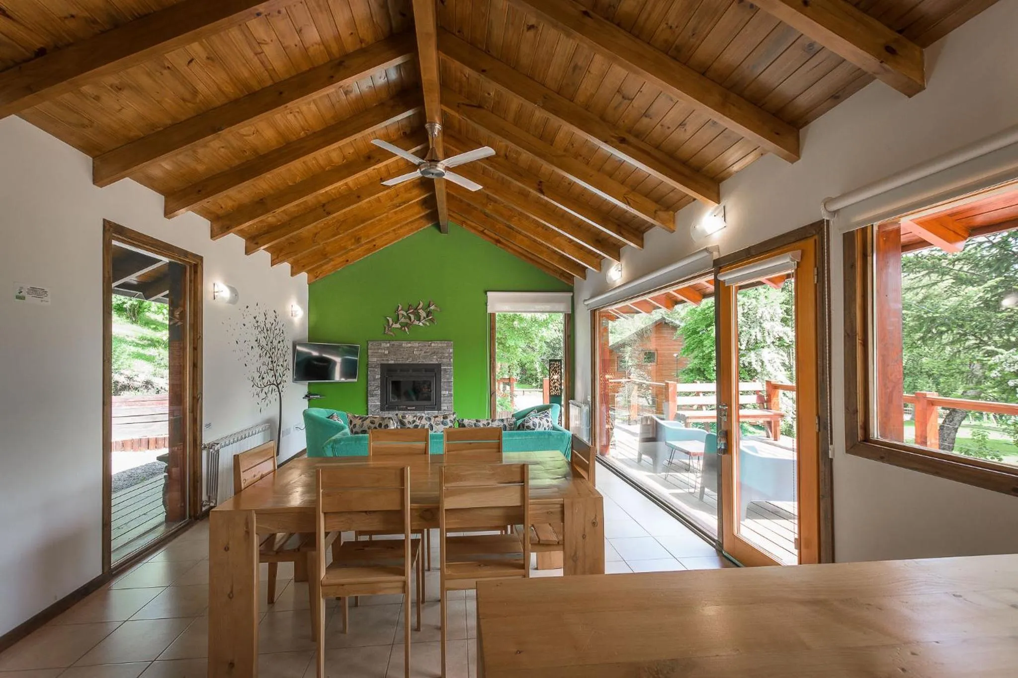 Living room in Solar Selvana - Casas de montaña