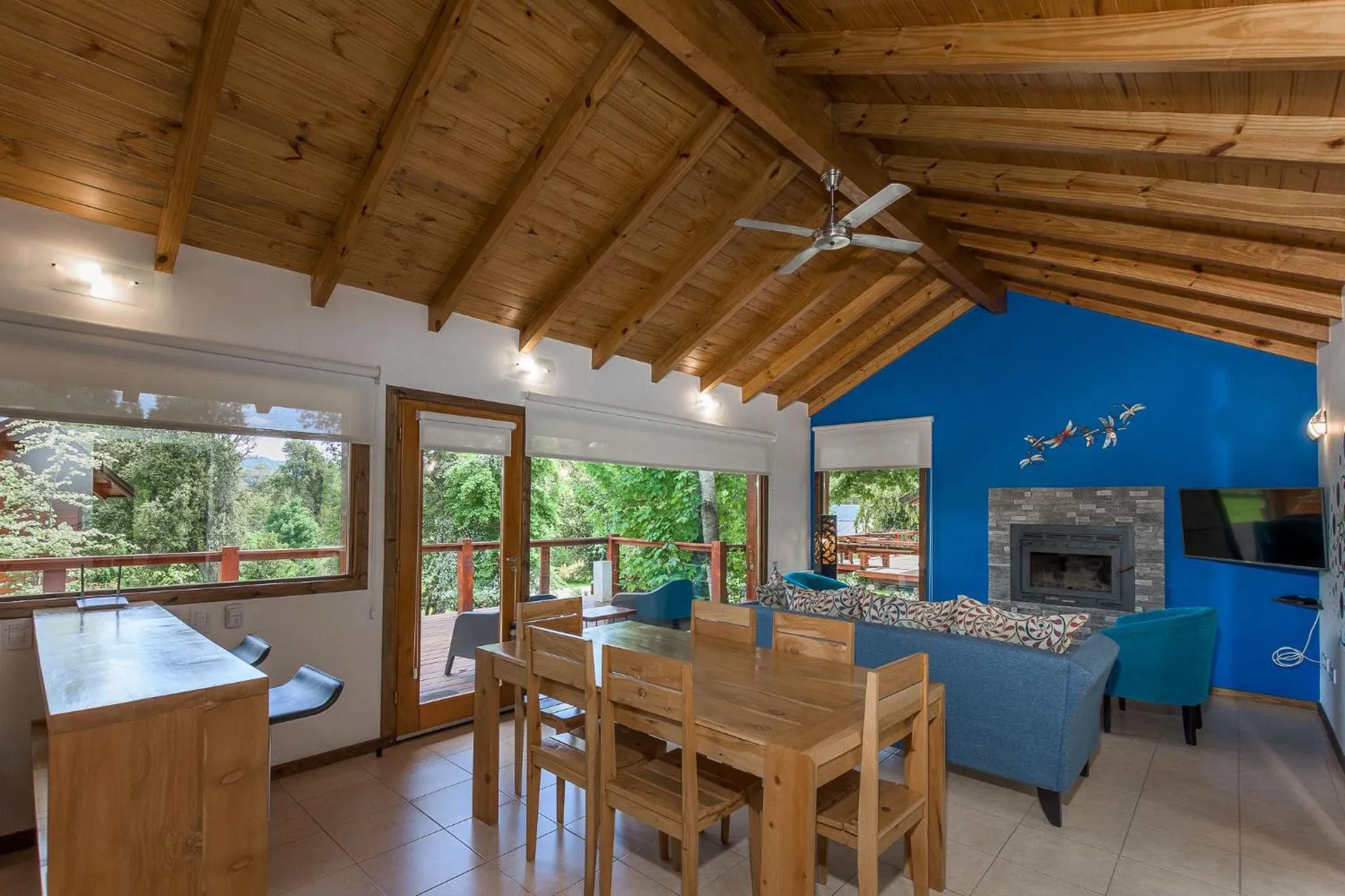 Living room in Solar Selvana - Casas de montaña
