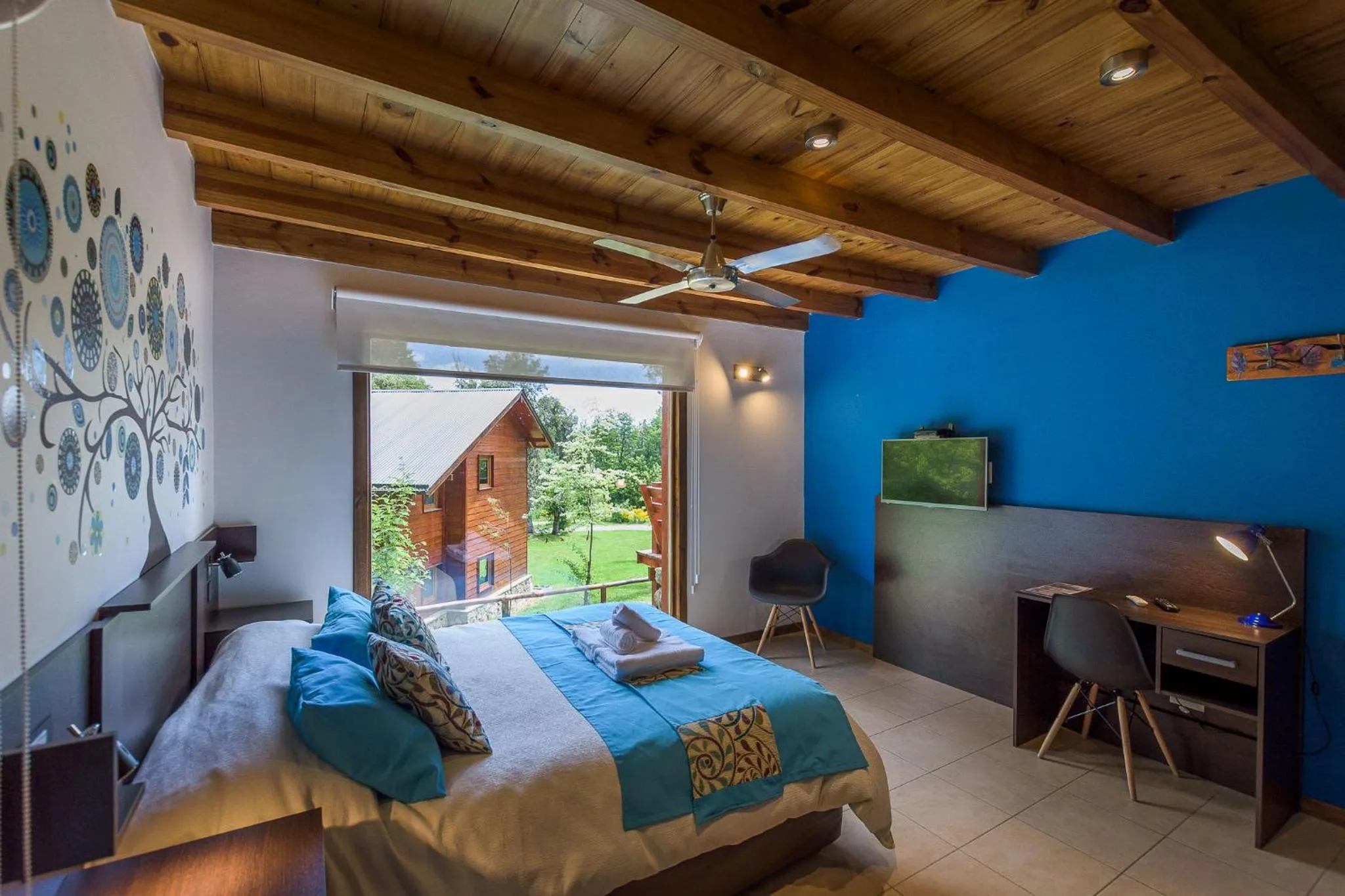 Bedroom, Bed in Solar Selvana - Casas de montaña