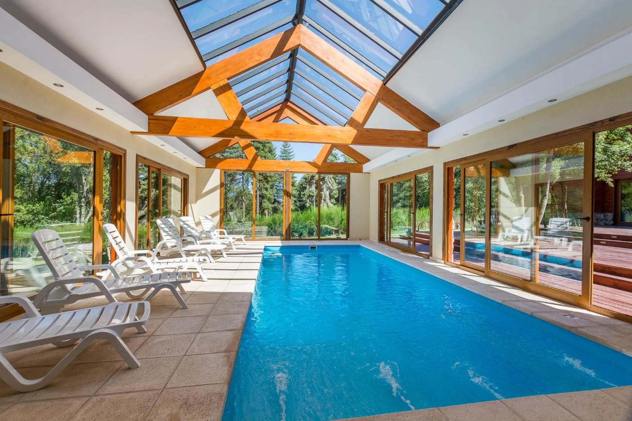 Swimming pool in Solar Selvana - Casas de montaña