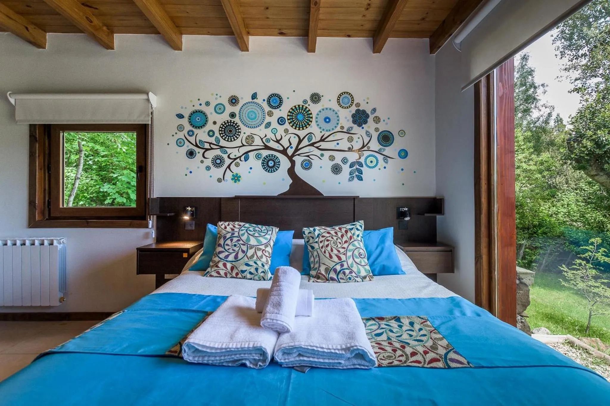 Bedroom, Bed in Solar Selvana - Casas de montaña