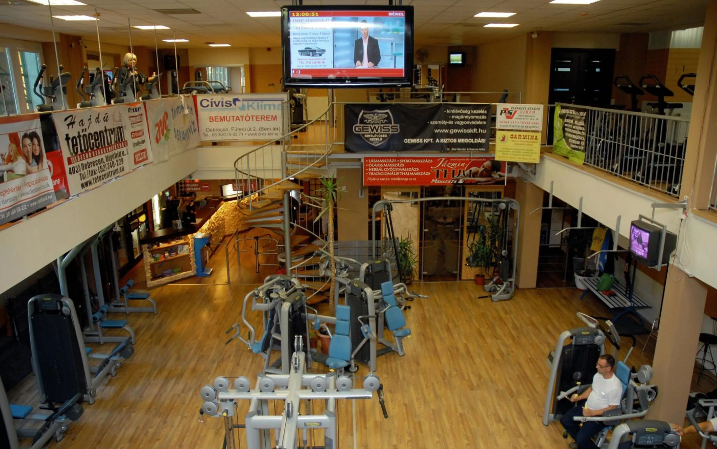 Fitness centre/facilities in Sport Hotel