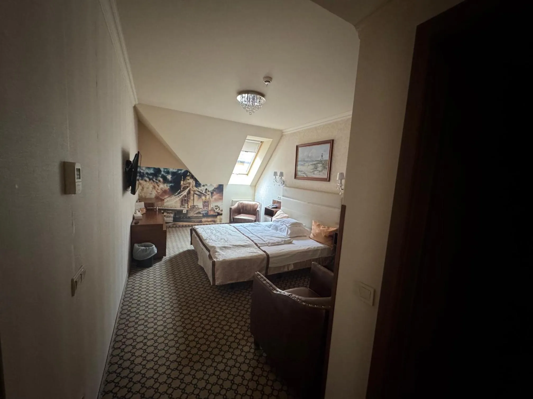 Bed in Hotel Capitulum