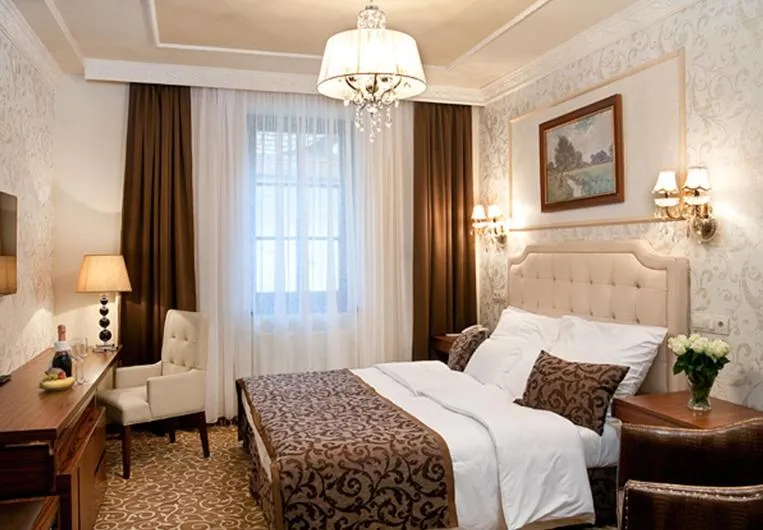 Bed in Hotel Capitulum