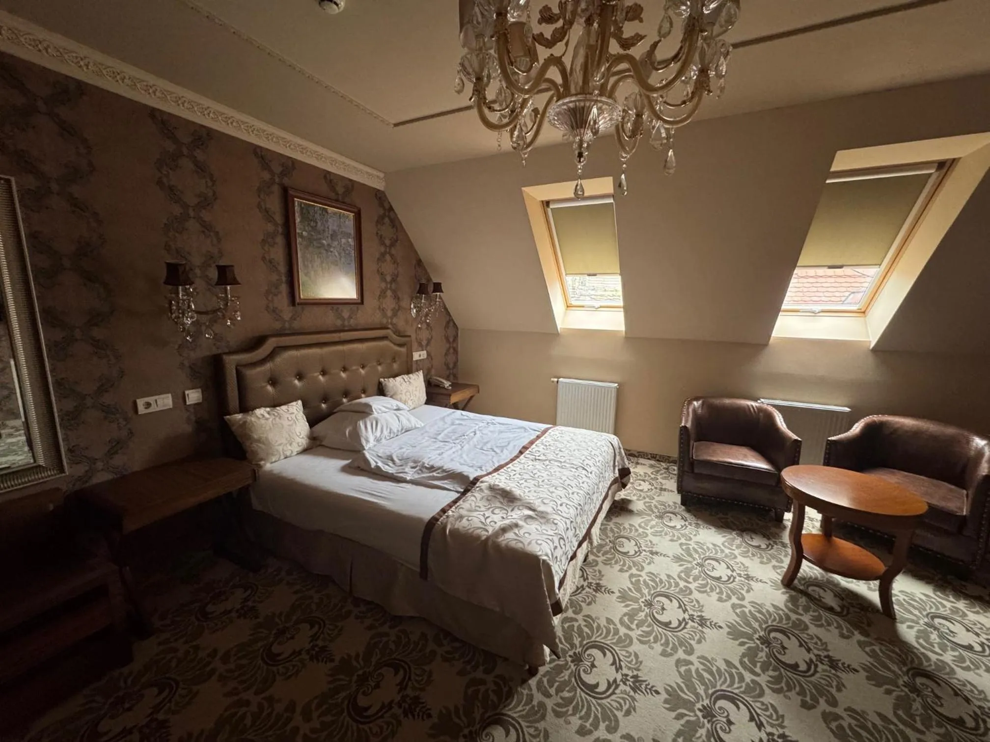 Bed in Hotel Capitulum