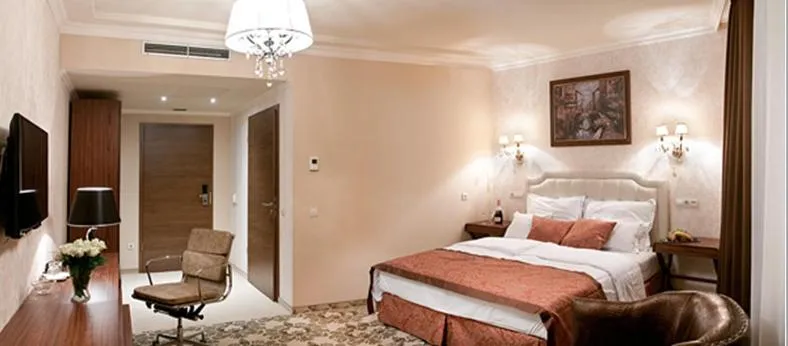 Bed in Hotel Capitulum