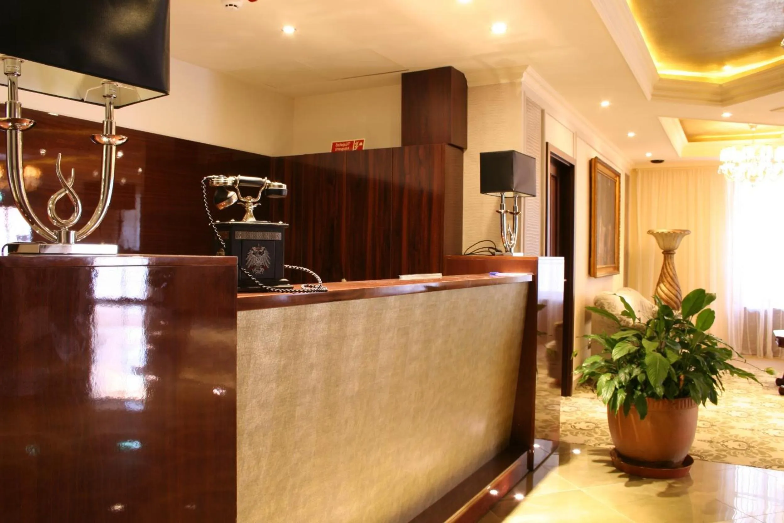 Lobby or reception in Hotel Capitulum