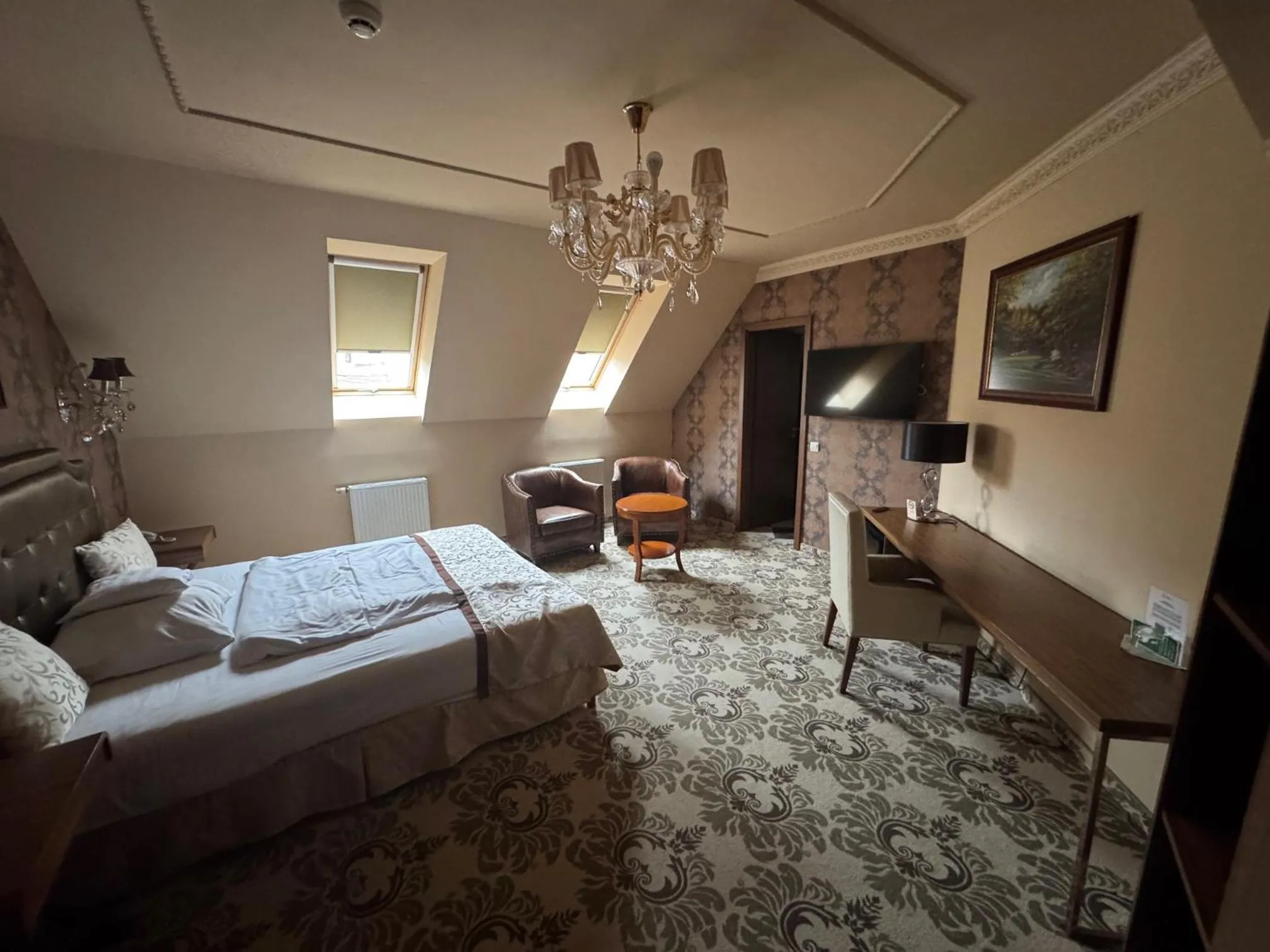 Bed in Hotel Capitulum