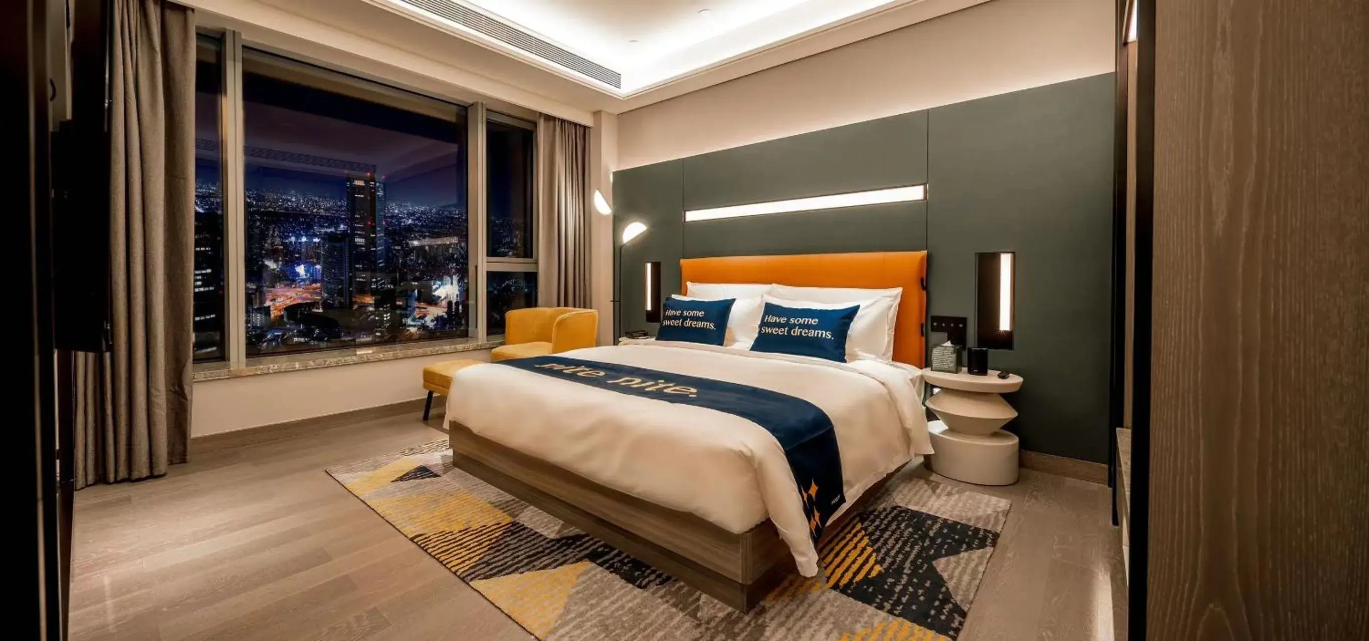 Bedroom, Bed in Mustel Hotel Knowledge City Guangzhou Bedroom, Bed in Mustel Hotel Knowledge City Guangzhou