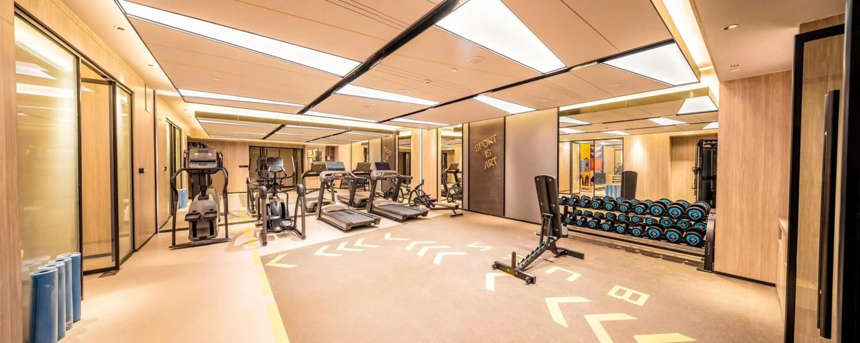 Fitness centre/facilities in Mustel Hotel Knowledge City Guangzhou