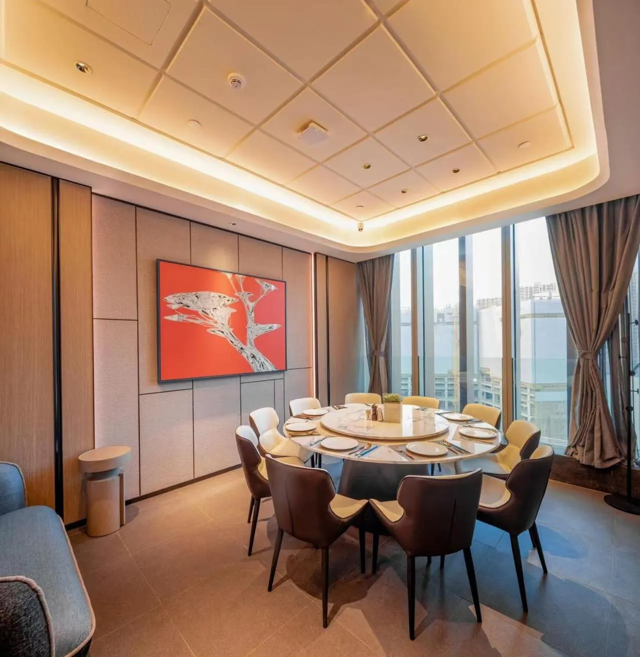 Dining area in Mustel Hotel Knowledge City Guangzhou