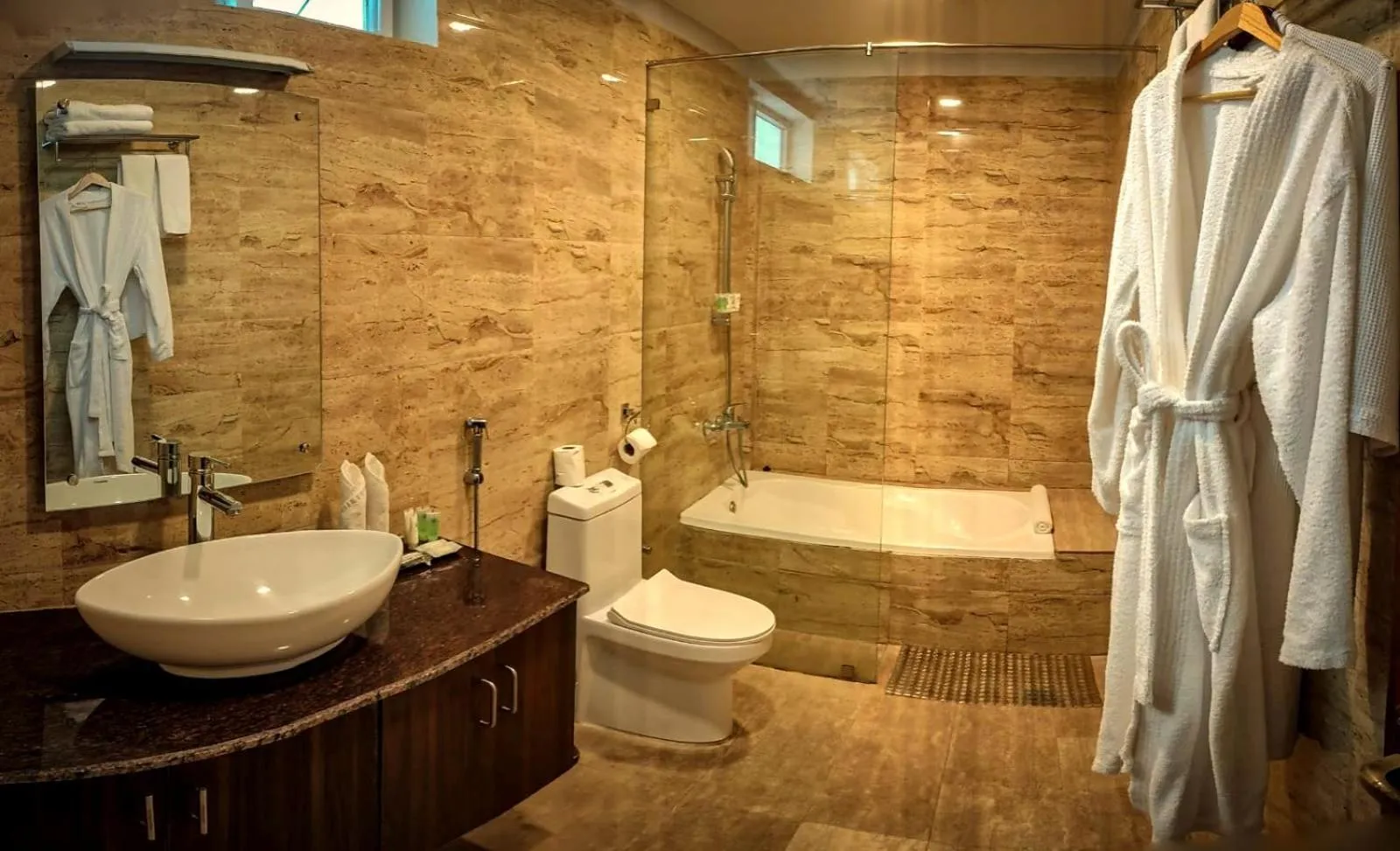 Bathroom in Himalaya Drishya Resort