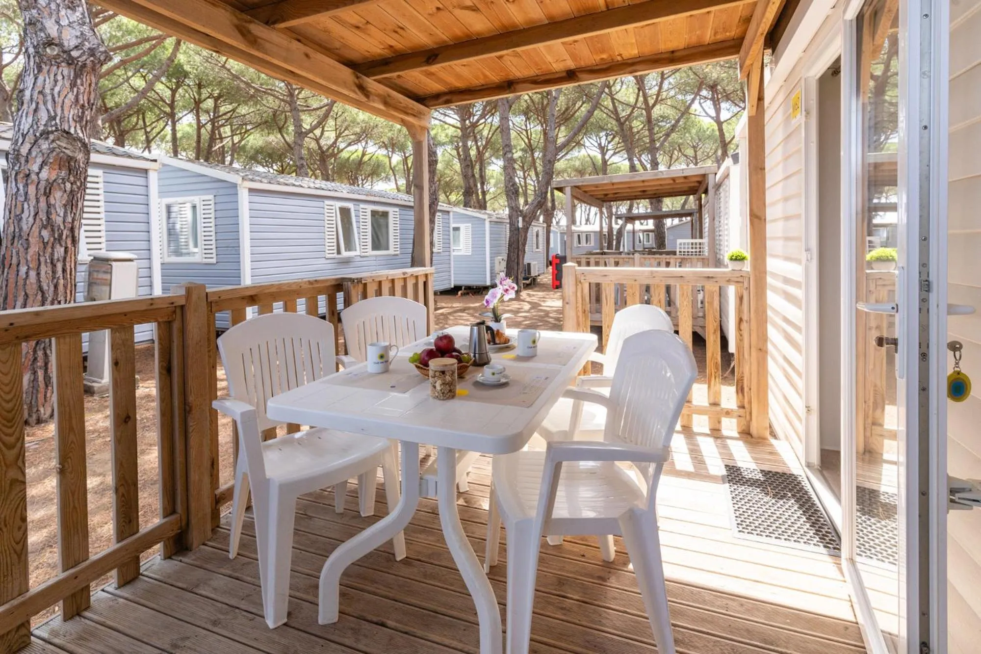 Balcony/Terrace in Club del Sole Orbetello Family Collection