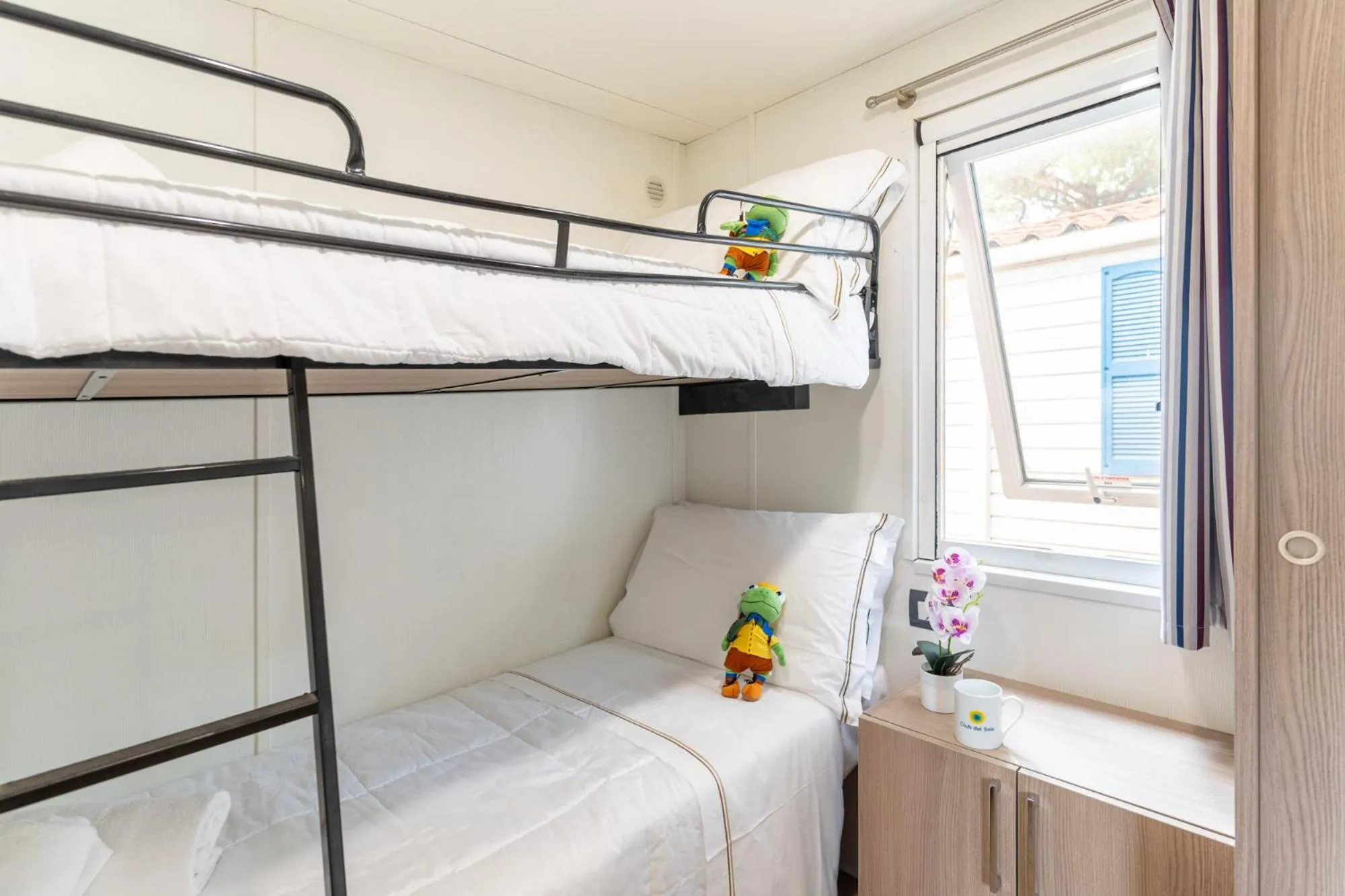 Bedroom, Bed in Club del Sole Orbetello Family Collection