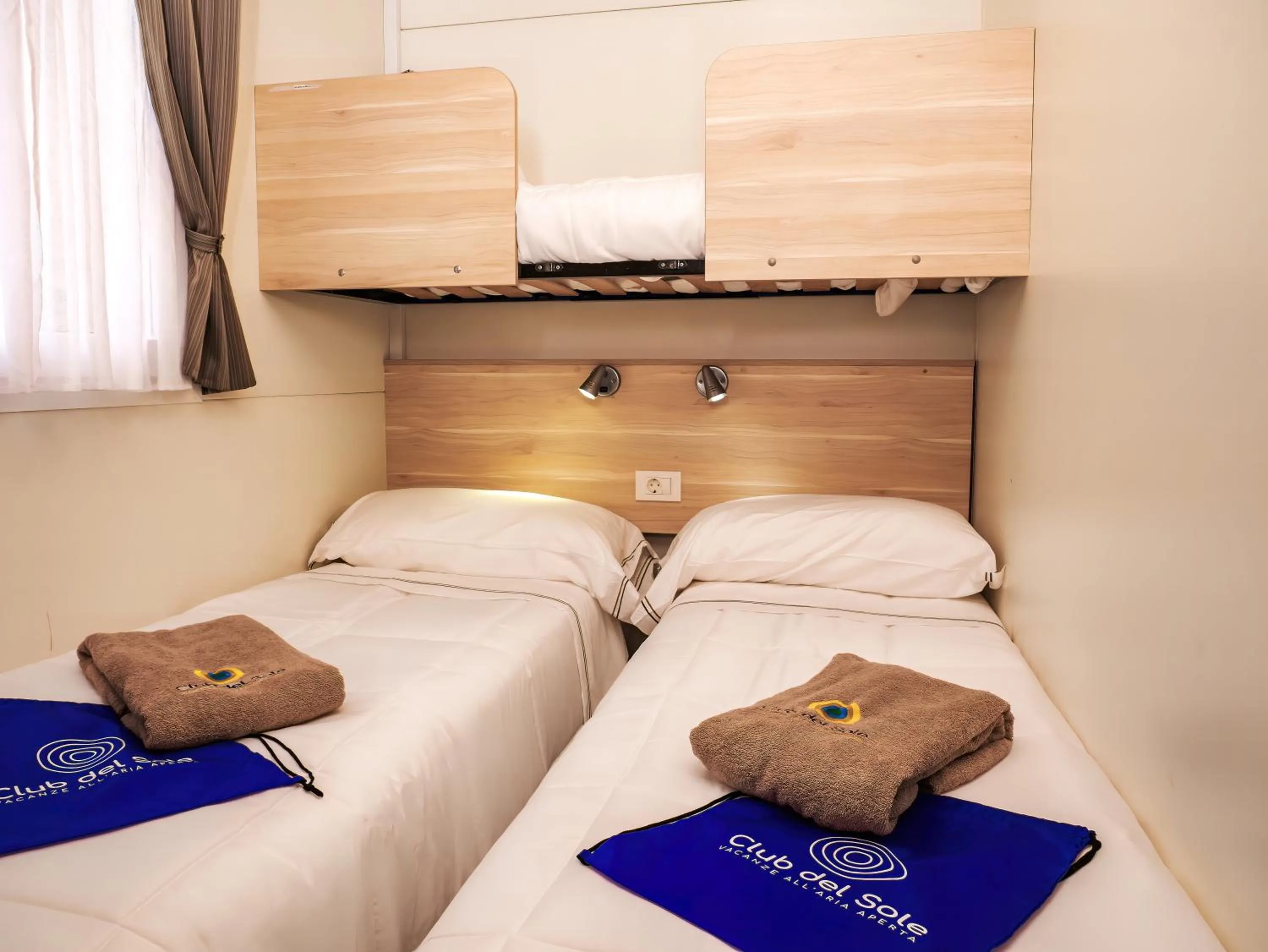 Bedroom, Bed in Club del Sole Orbetello Family Collection