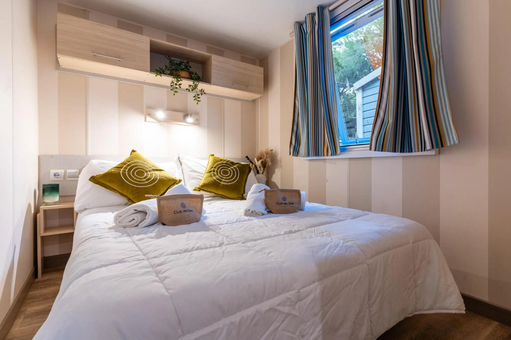 Bedroom, Bed in Club del Sole Orbetello Family Collection