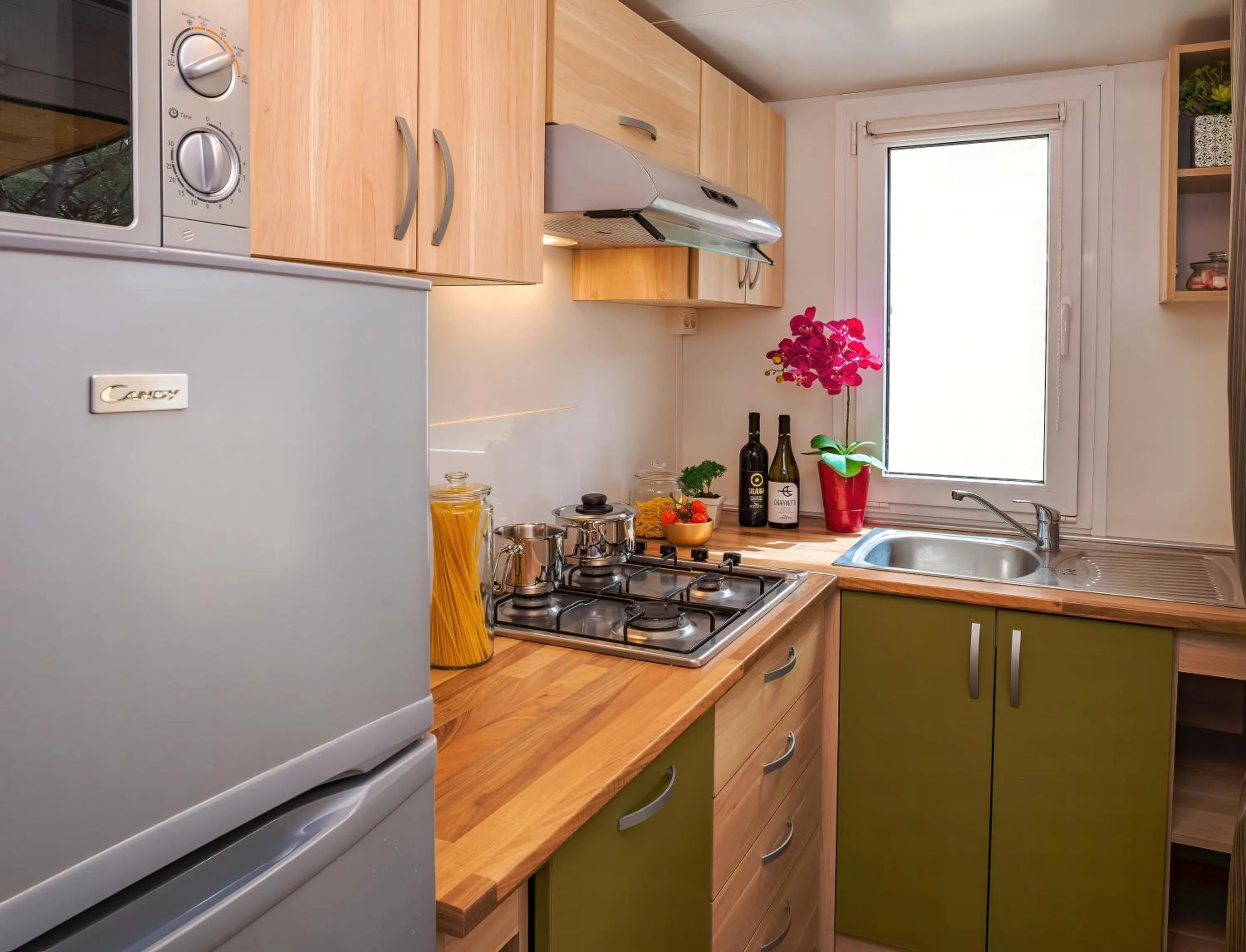 kitchen in Club del Sole Orbetello Family Collection