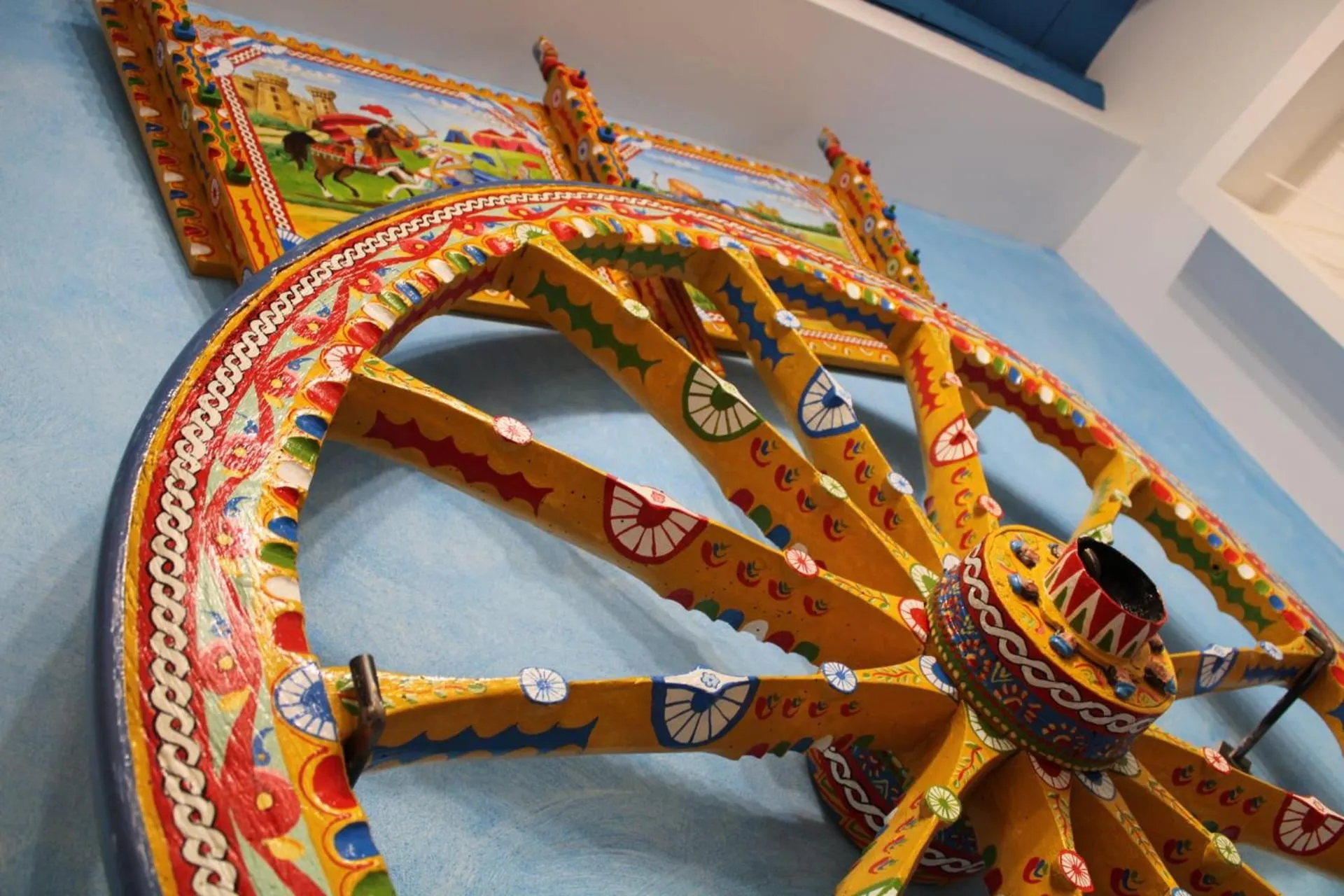 Decorative detail in macchia mediterranea