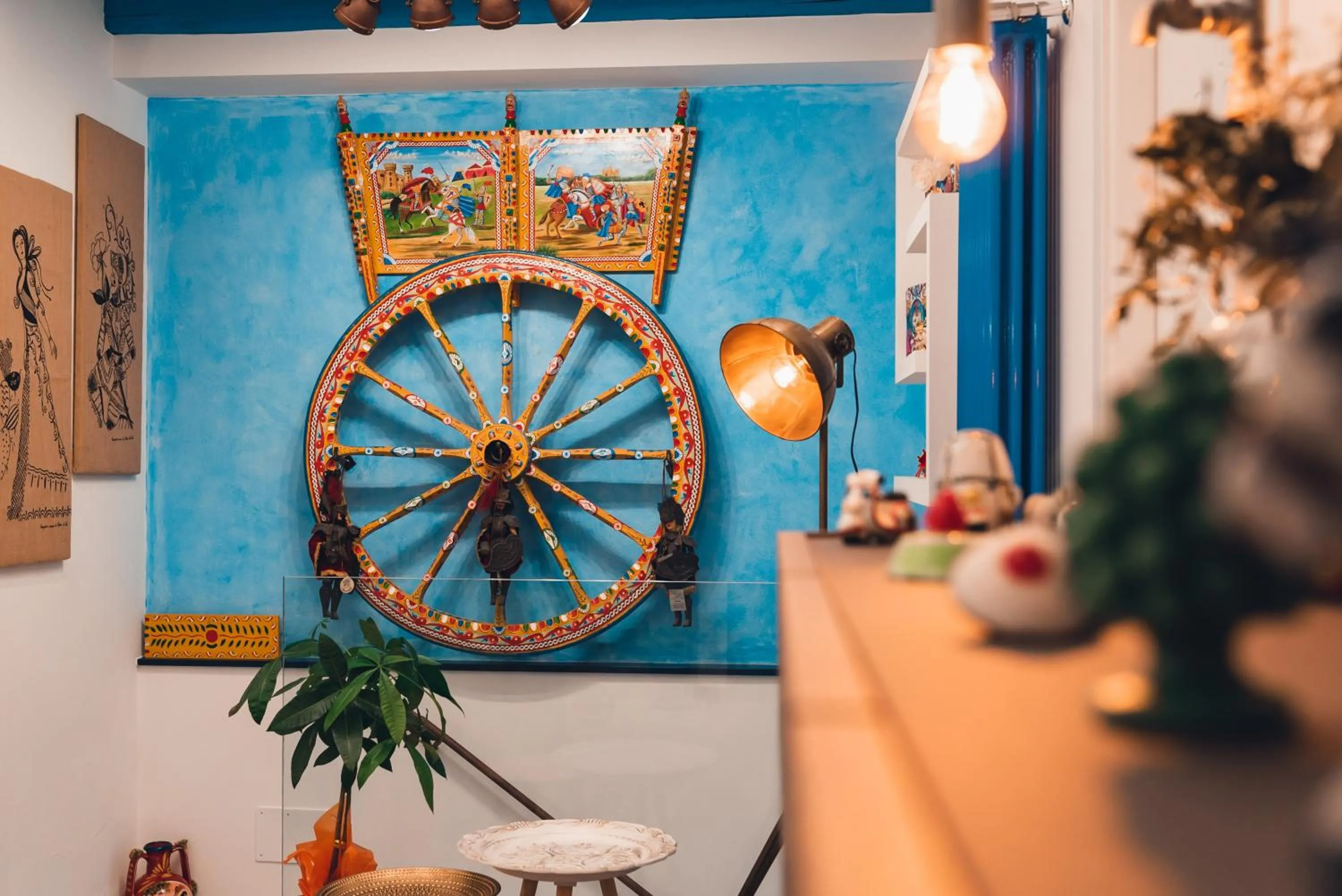 Decorative detail in macchia mediterranea