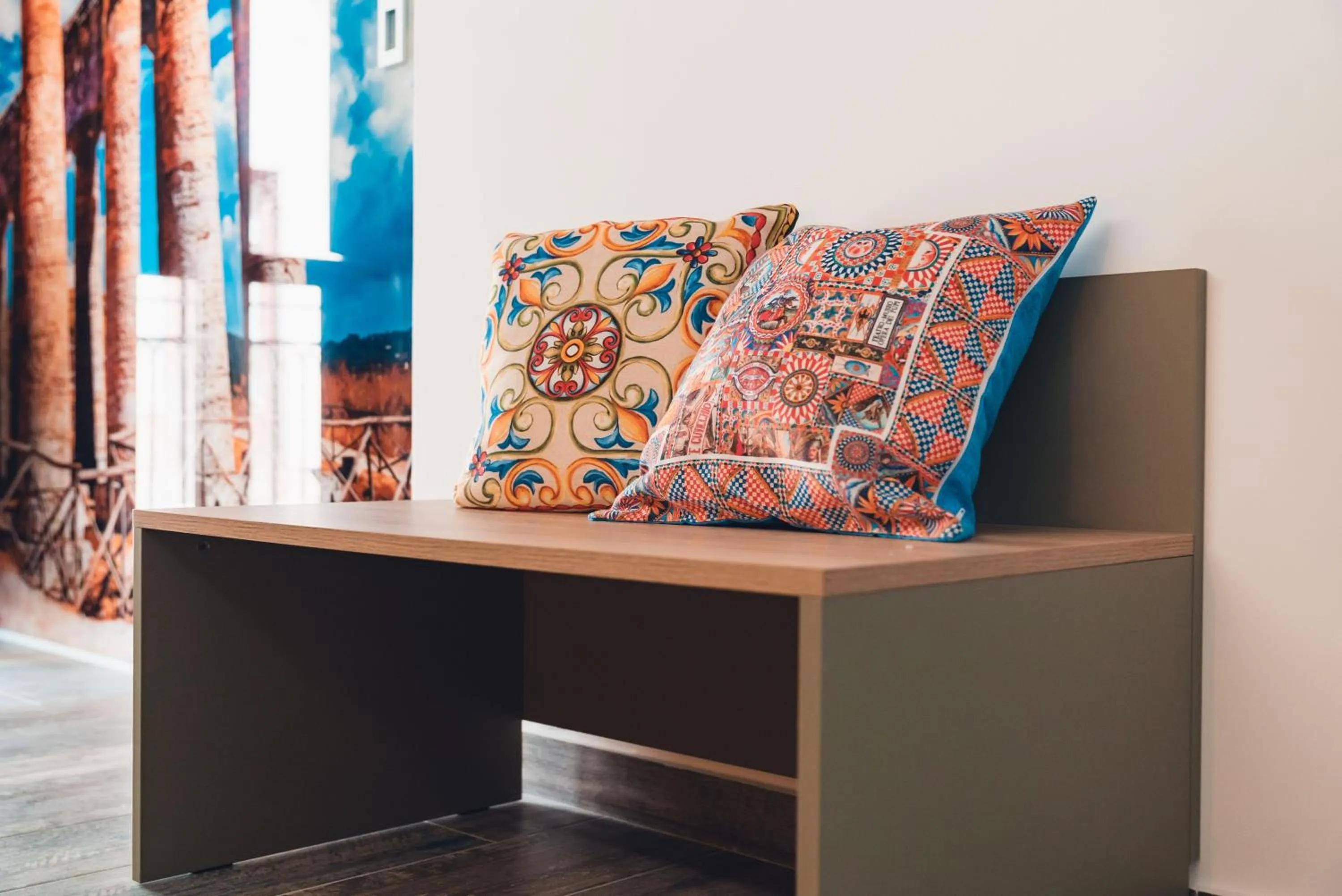 Decorative detail in macchia mediterranea