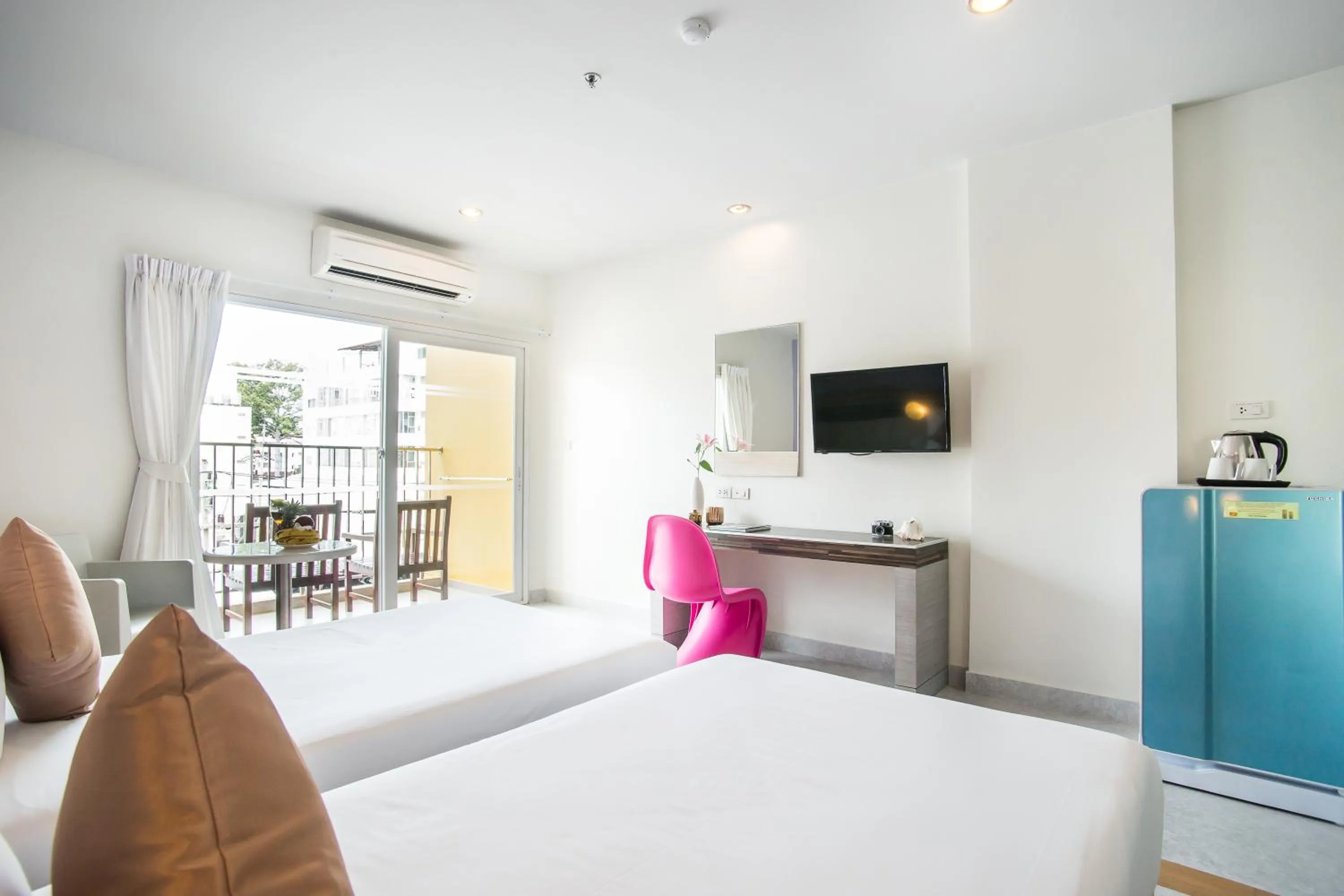 Balcony/Terrace, Bed in Grand Bella