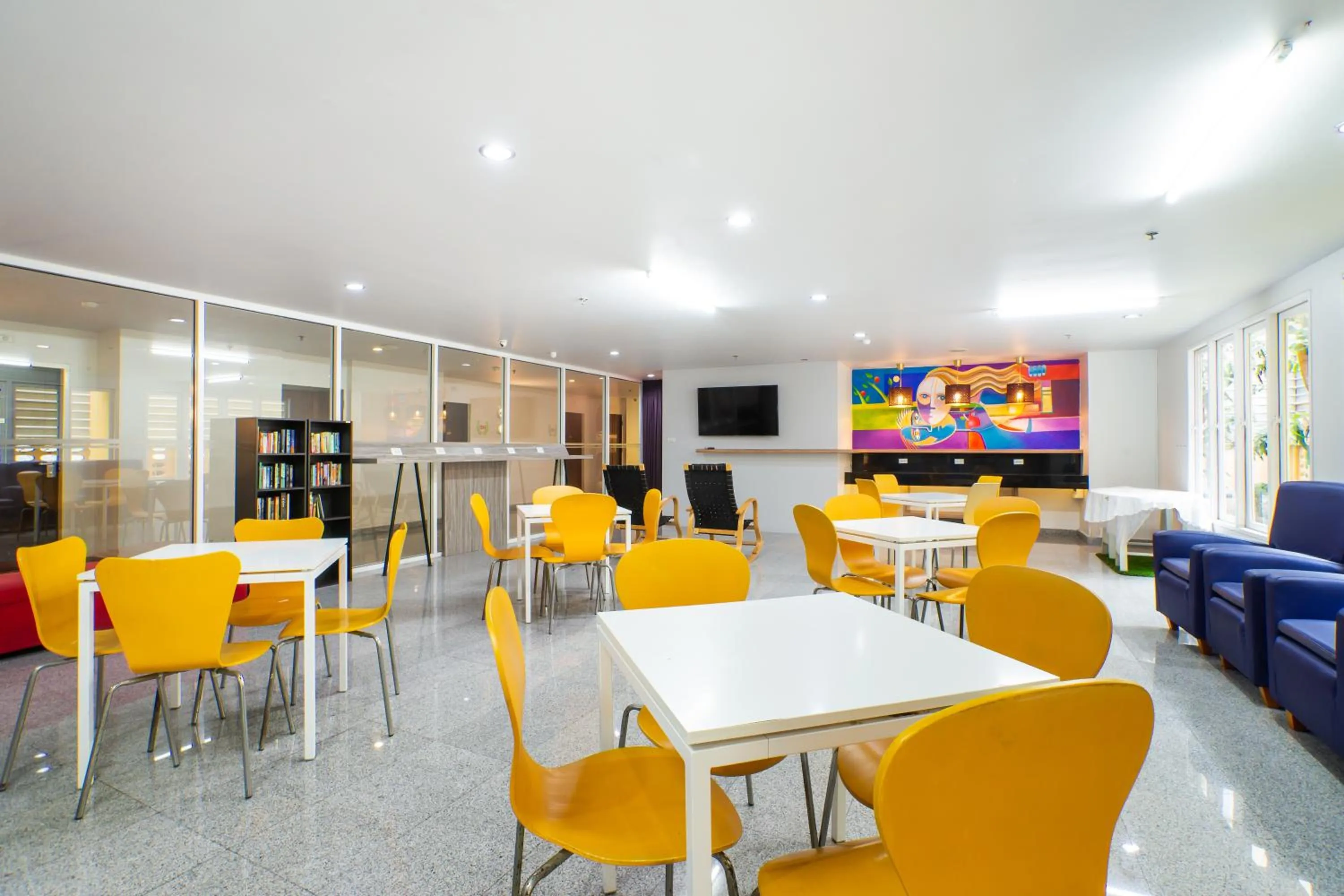 Seating area in Grand Bella