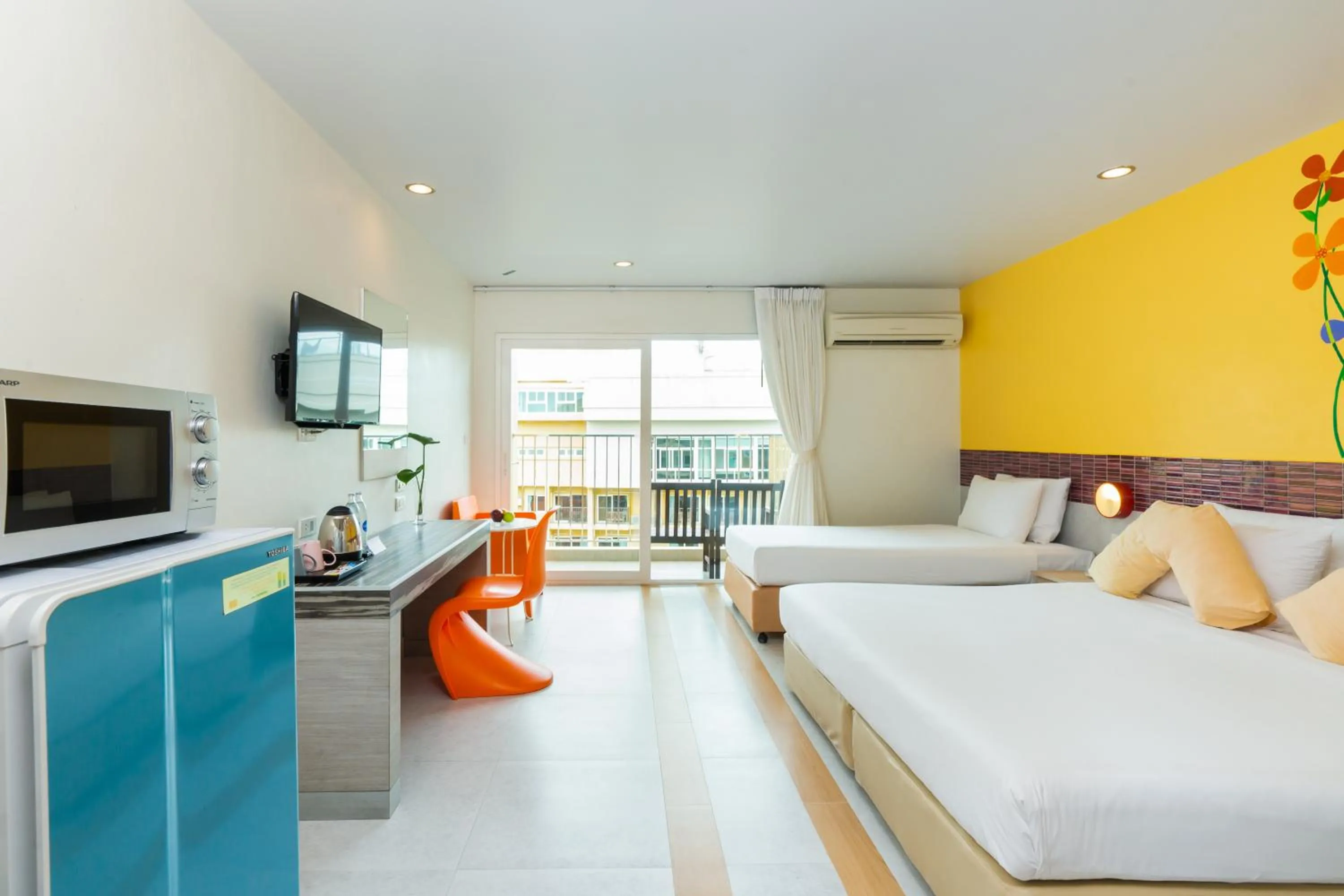 View (from property/room), Bed in Grand Bella