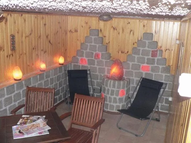 Decorative detail in Hotel Szeleta