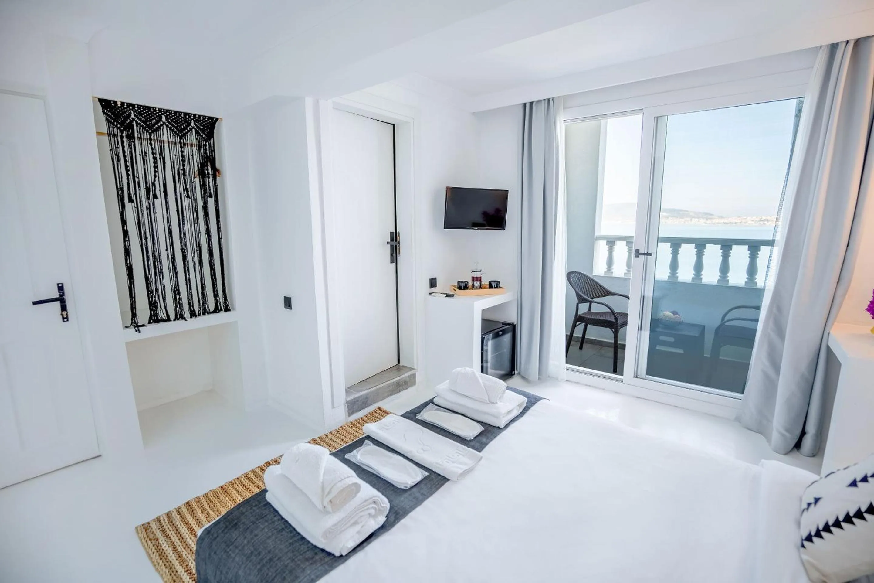 Bed in Çamlık 87 Hotel Ayvalık