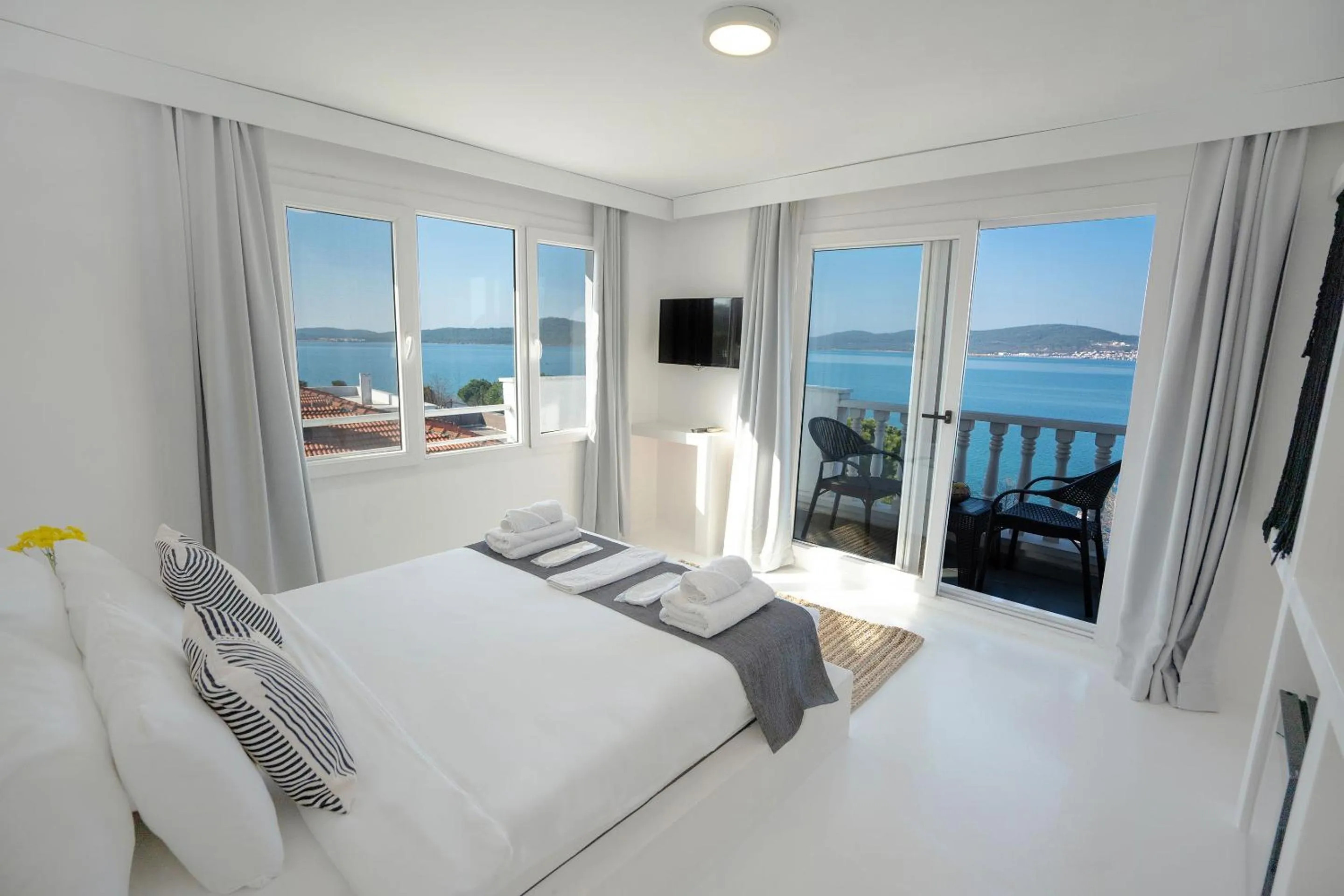 Bed in Çamlık 87 Hotel Ayvalık