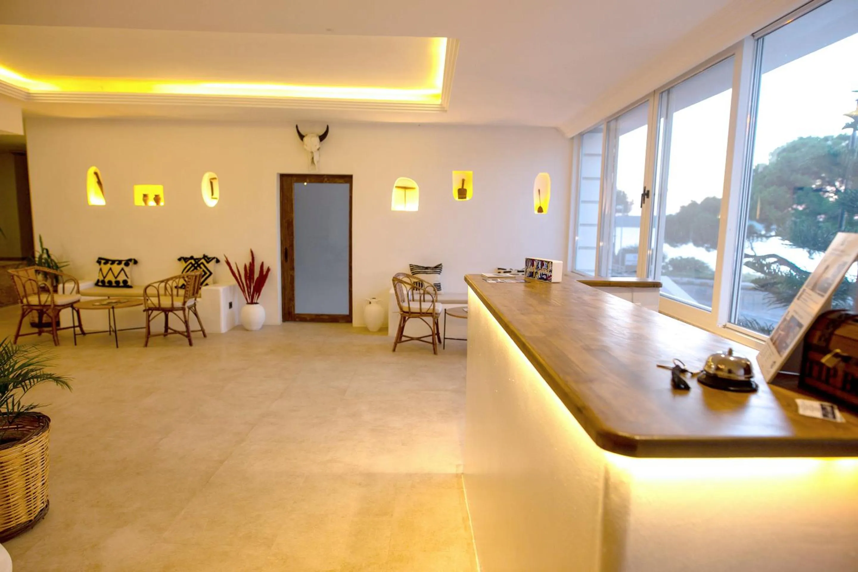 Lobby or reception in Çamlık 87 Hotel Ayvalık