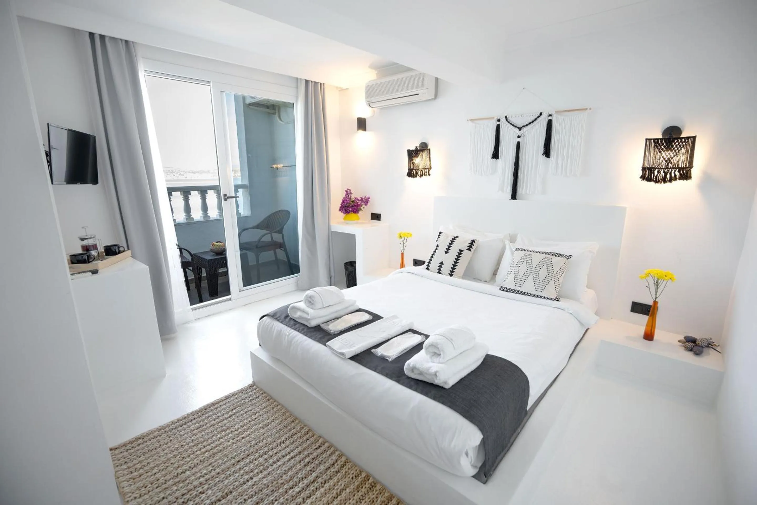 Bed in Çamlık 87 Hotel Ayvalık